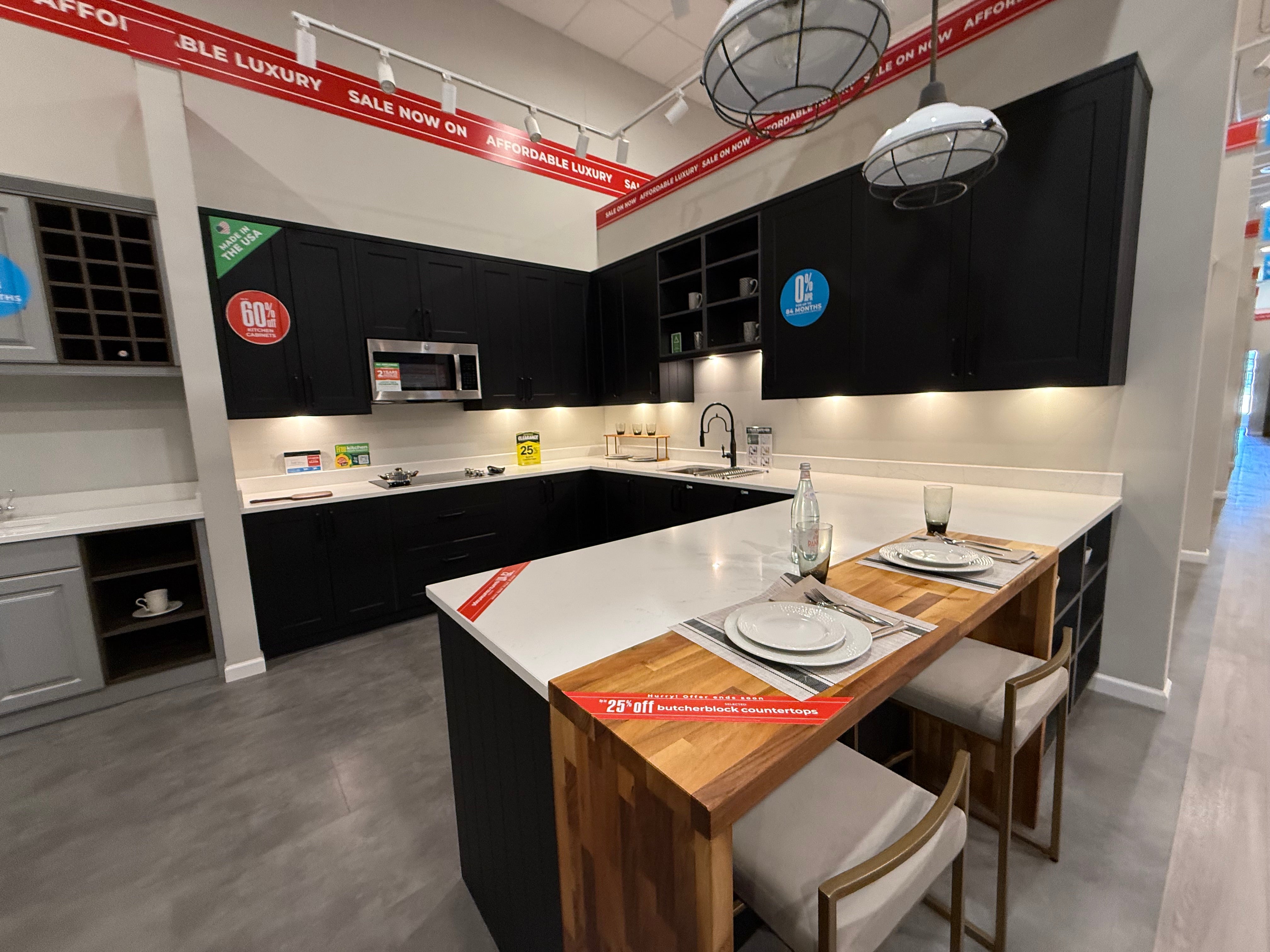 Wren Shaker Chelsea Juratek Nero Matte Kitchen