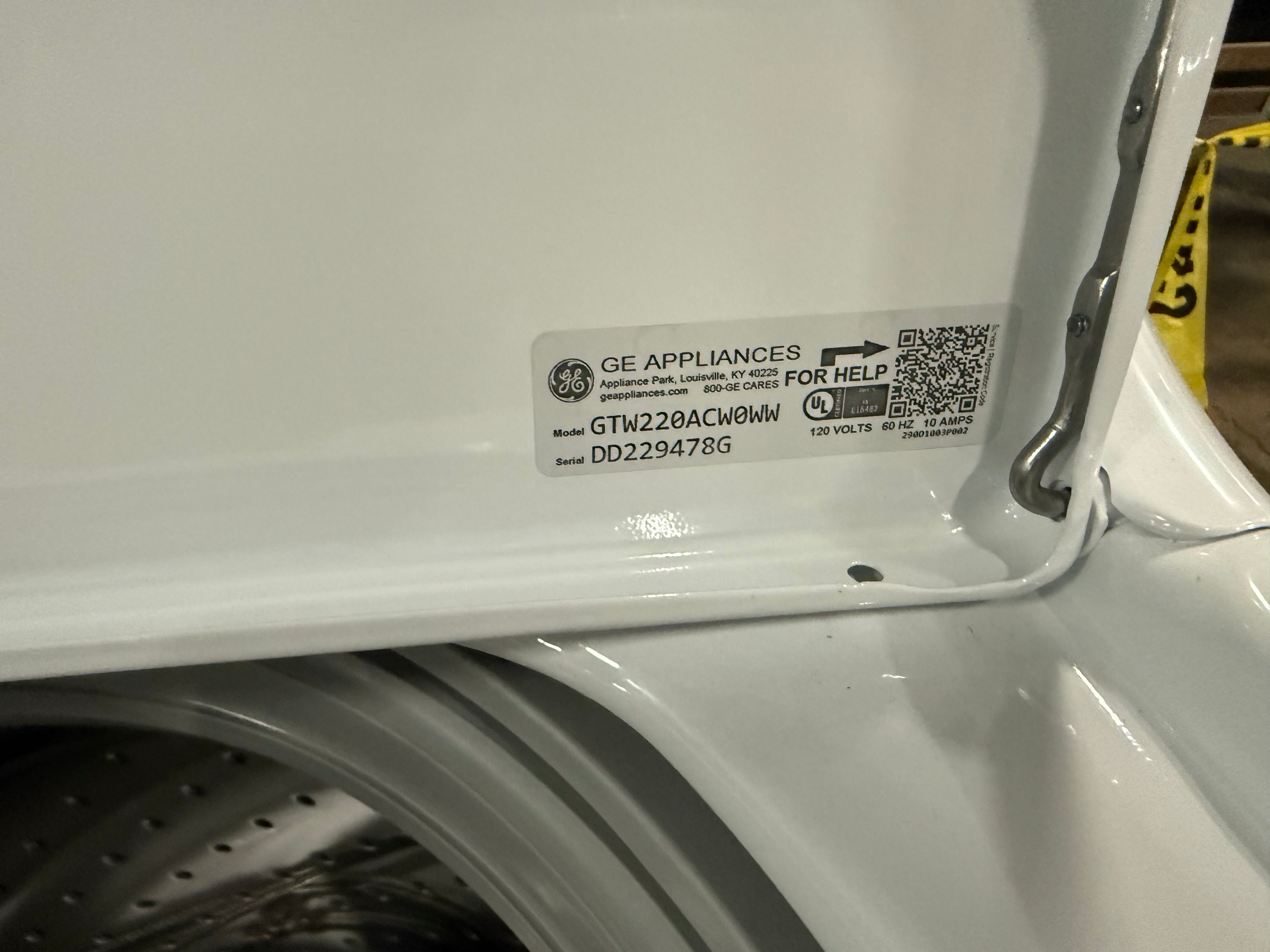 GE GTW220ACWWW 4.0 Cu. Ft. Top-Load Washer – Aurora Circ