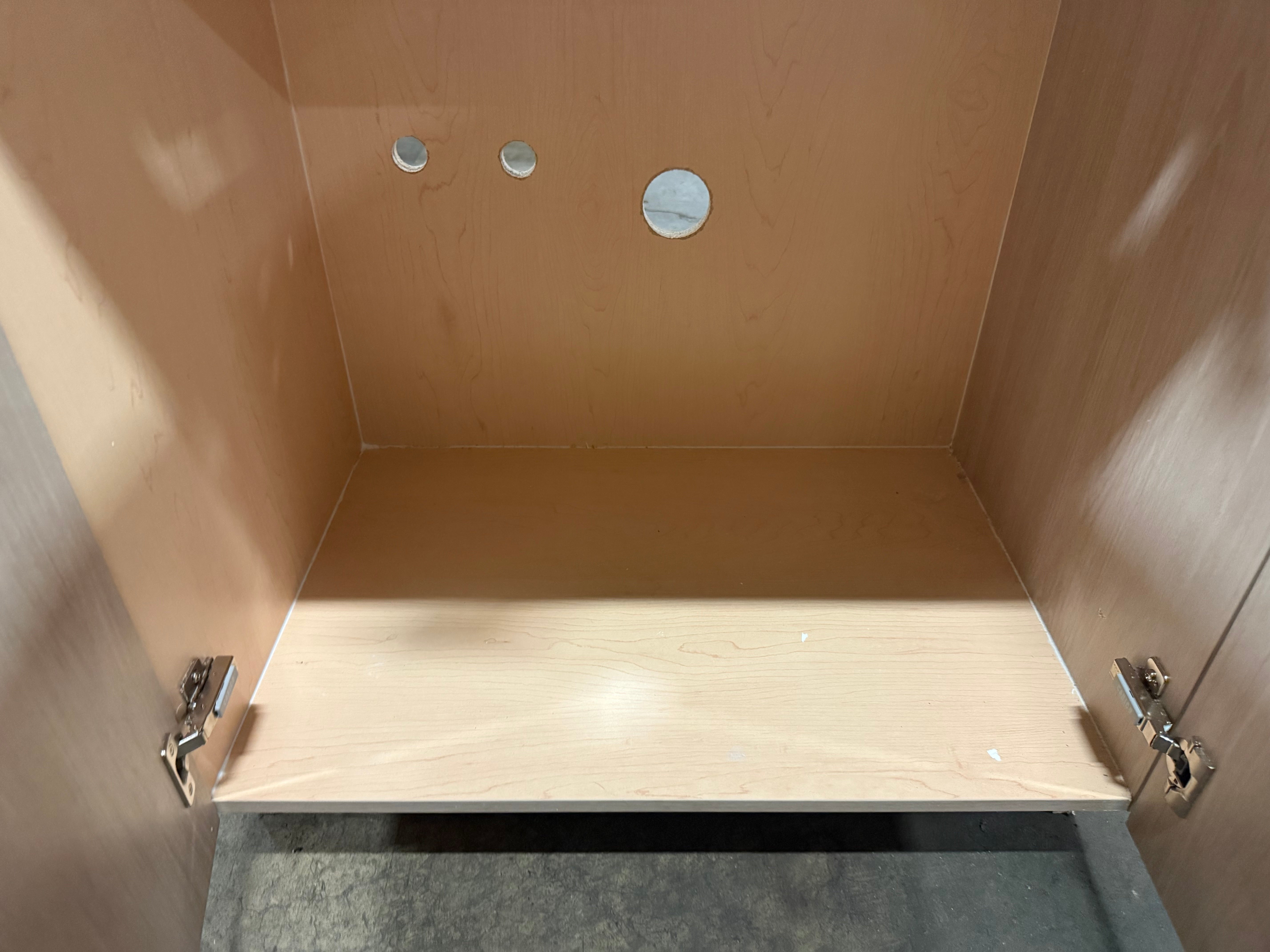 Cabico 30" Sandy Oak Wood Grain Laminate Single Vanity