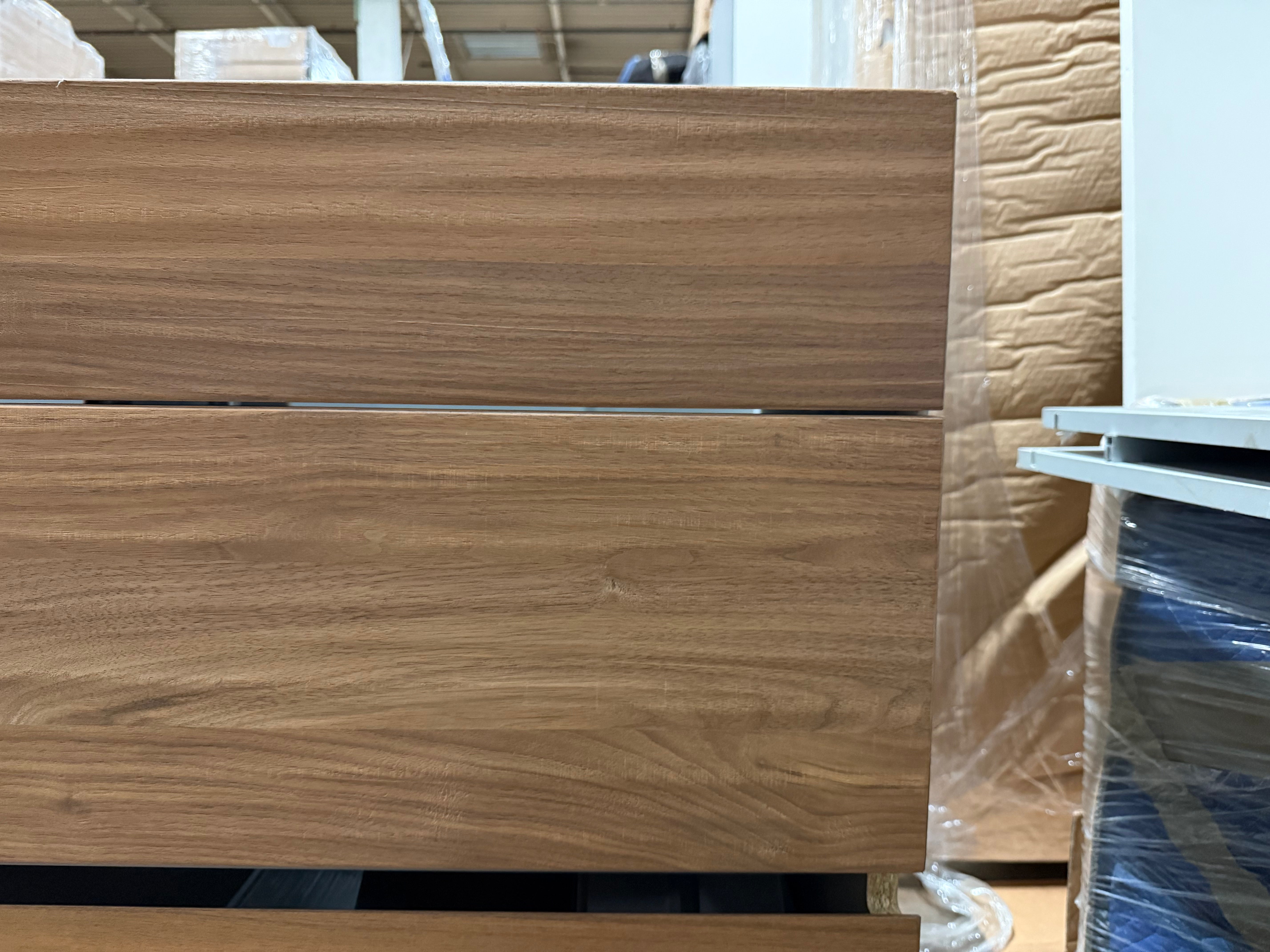 Poliform Phoenix Multi-Tone Modern Kitchen with Artex Island, Stone Countertops and Miele Appliances