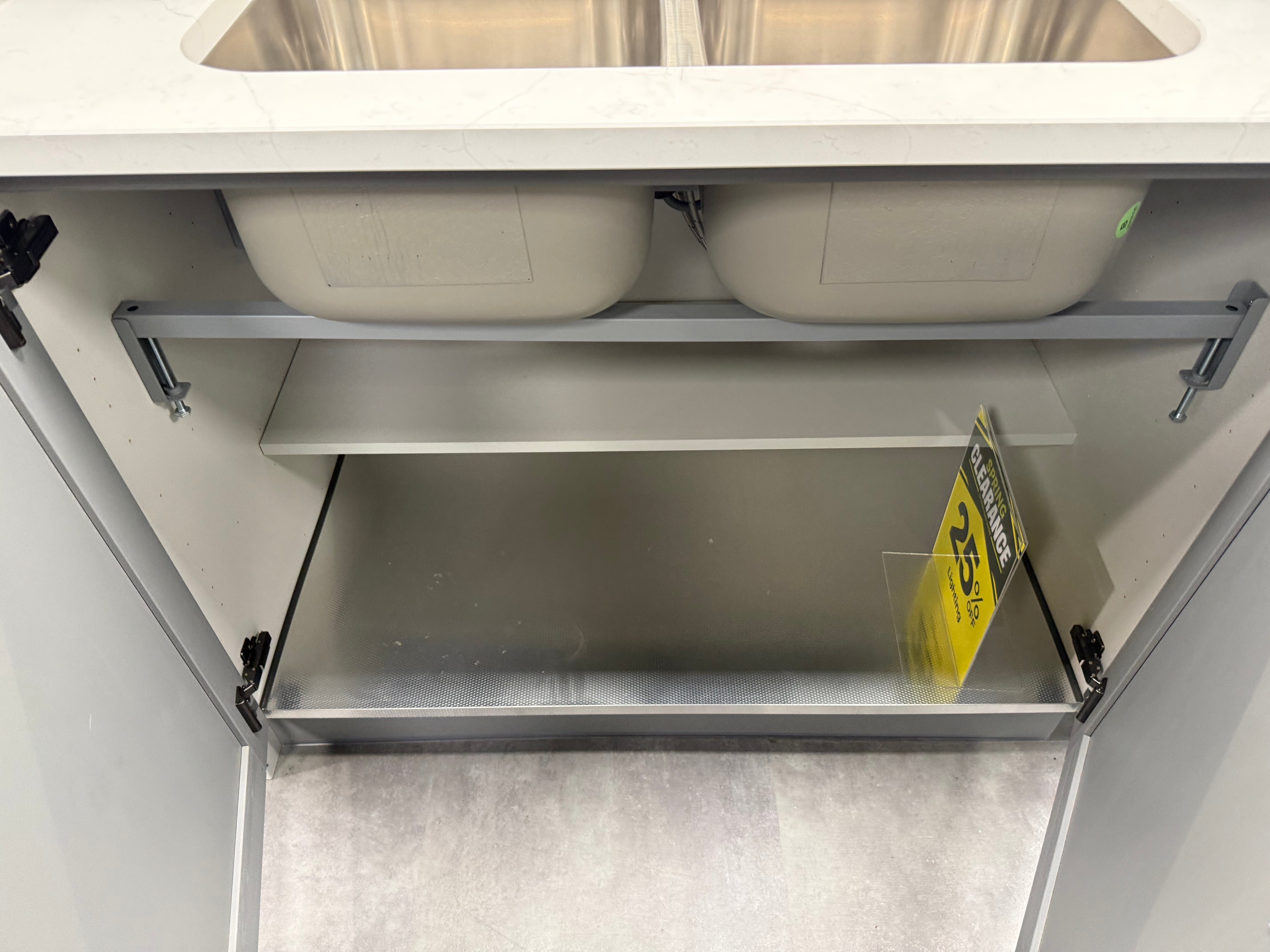 Wren Shaker Forest Classic Dust Gray & Shadow Grain Kitchen