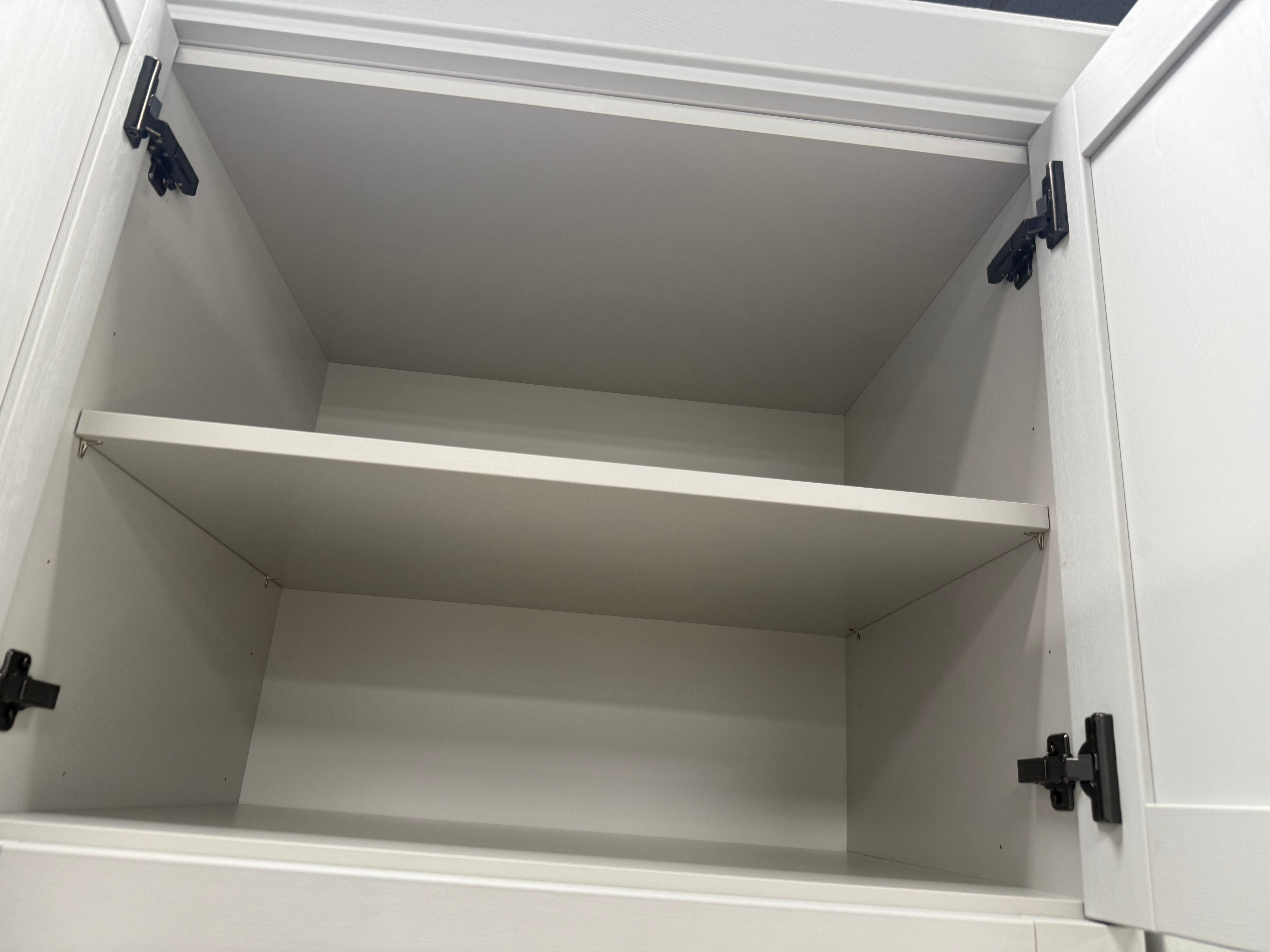 Wren Shaker Forest Classic Dust Gray & Shadow Grain Kitchen