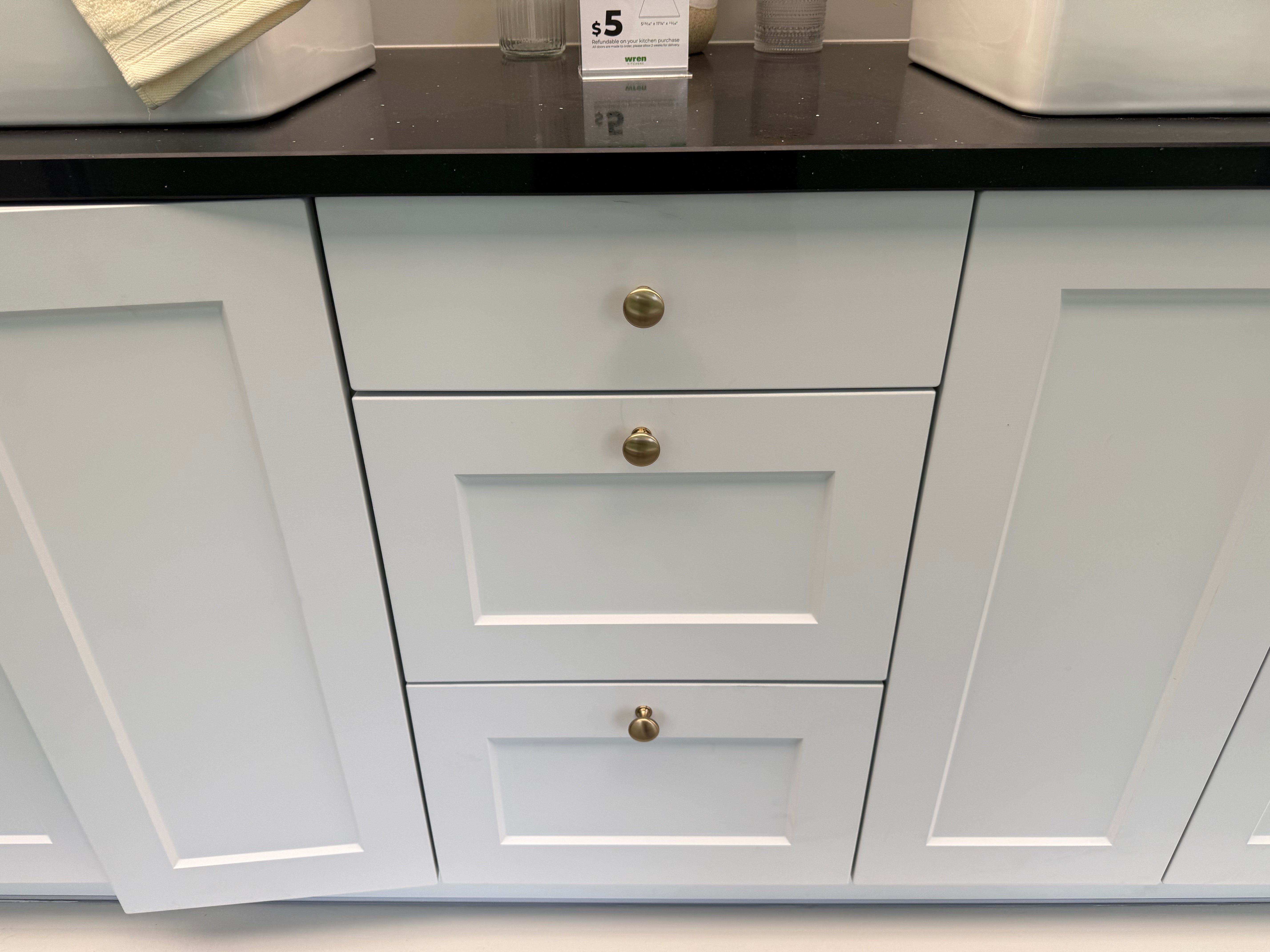 Wren Shaker Off White Built-In Double Vanity