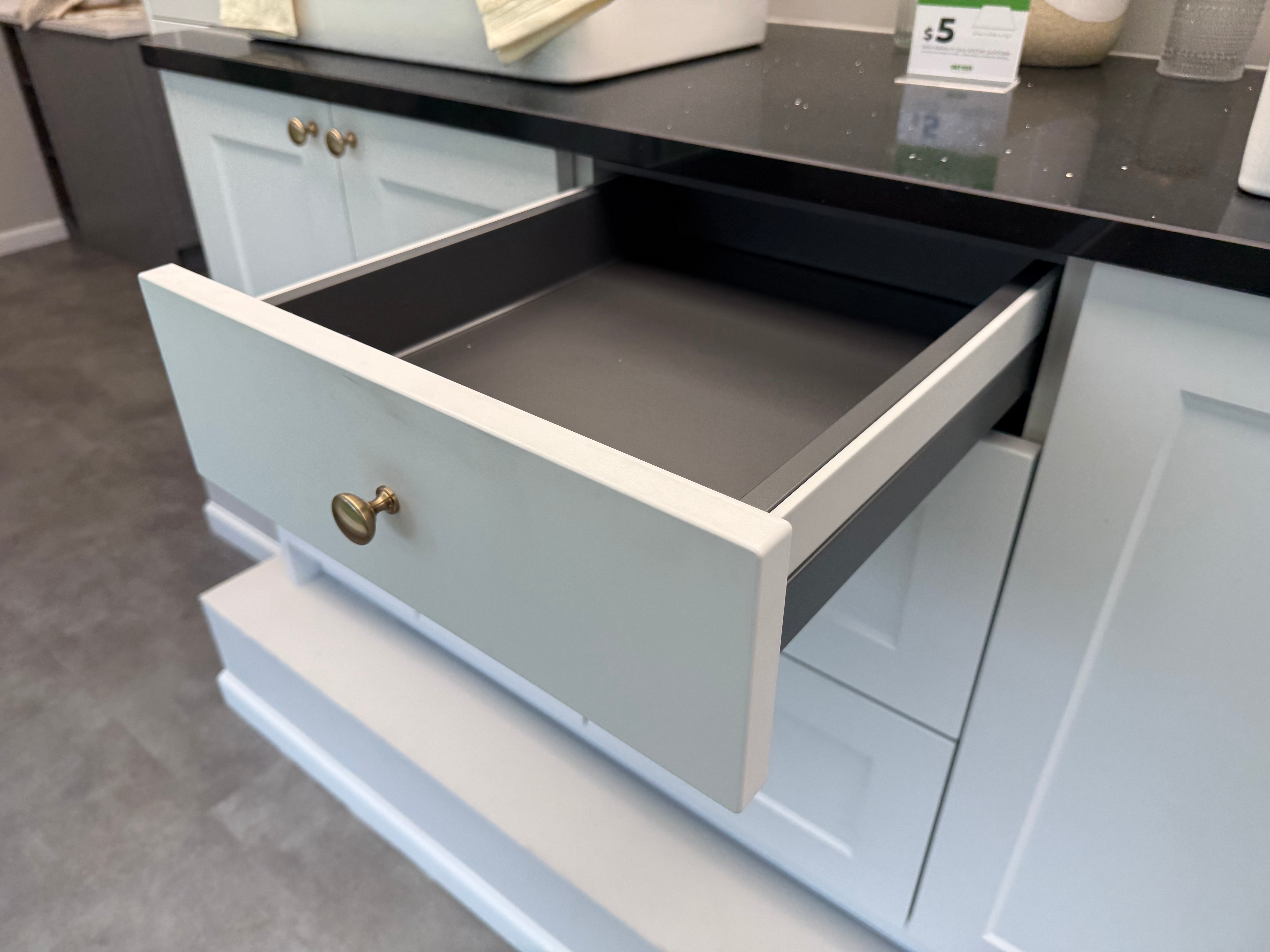 Wren Shaker Off White Built-In Double Vanity