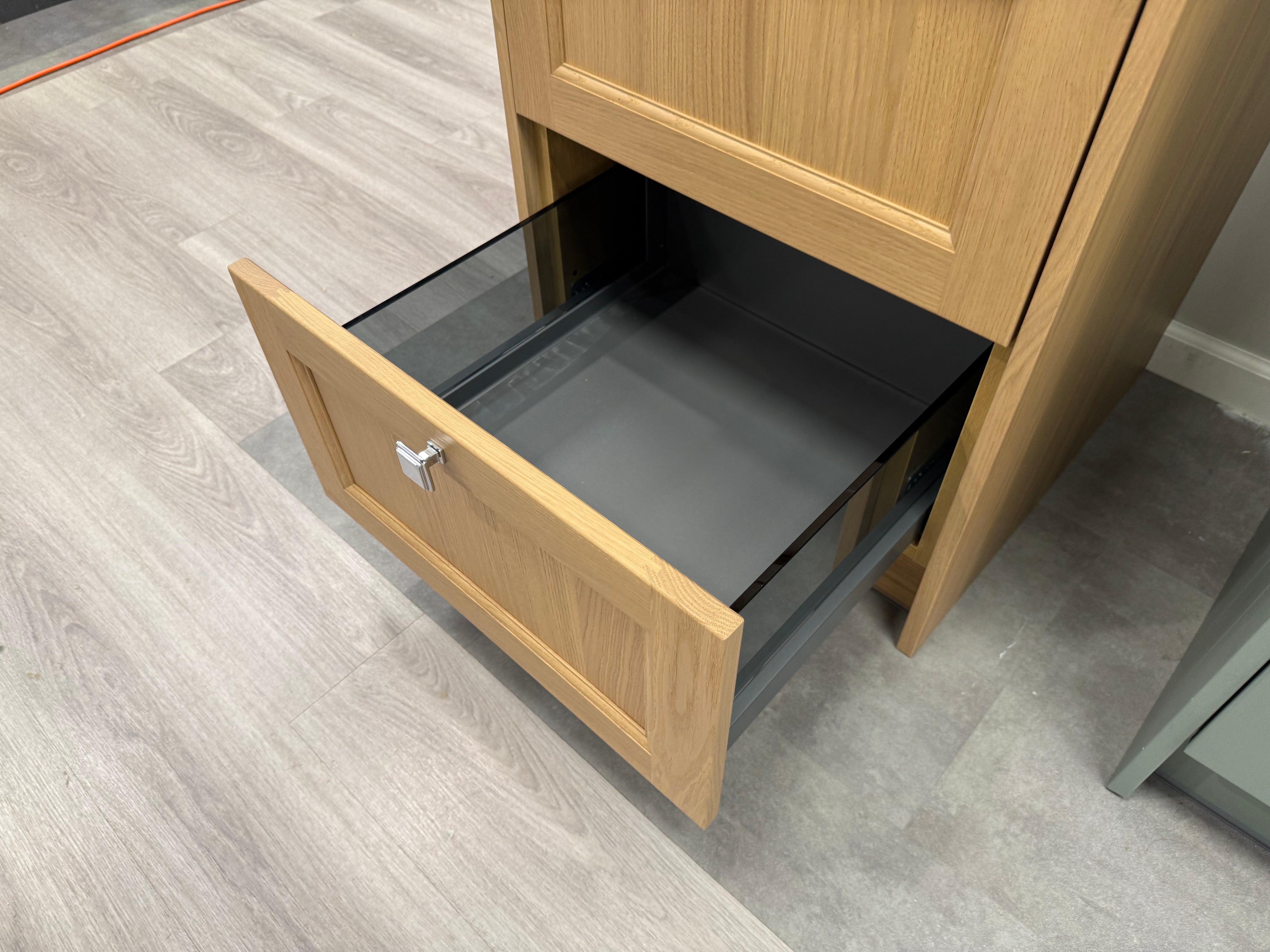 Cambridge Timber Natural Oak Grain Base and Upper Cabinets