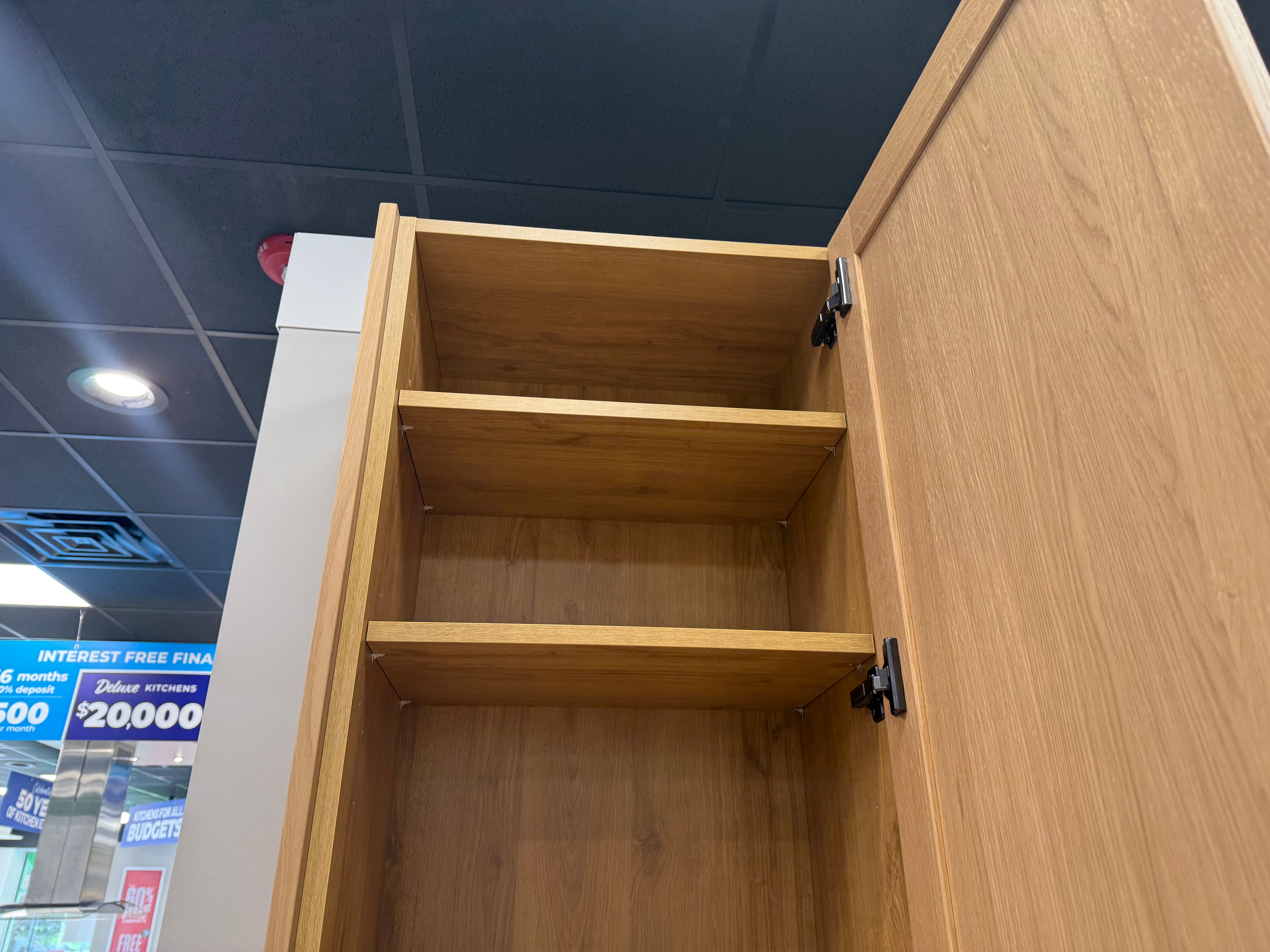 Cambridge Timber Natural Oak Grain Base and Upper Cabinets