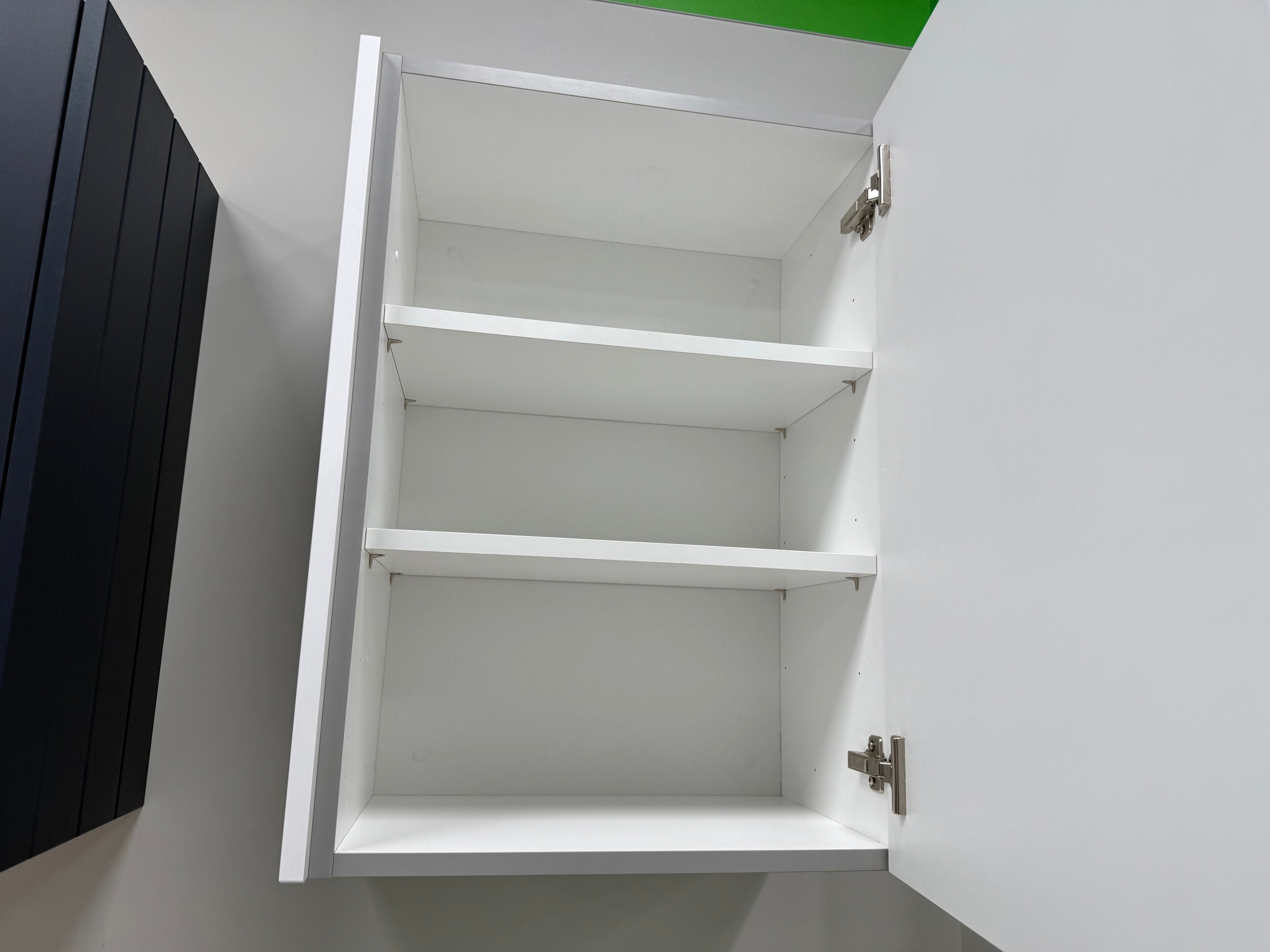 Shaker Classic Matte White Base and Upper Cabinets