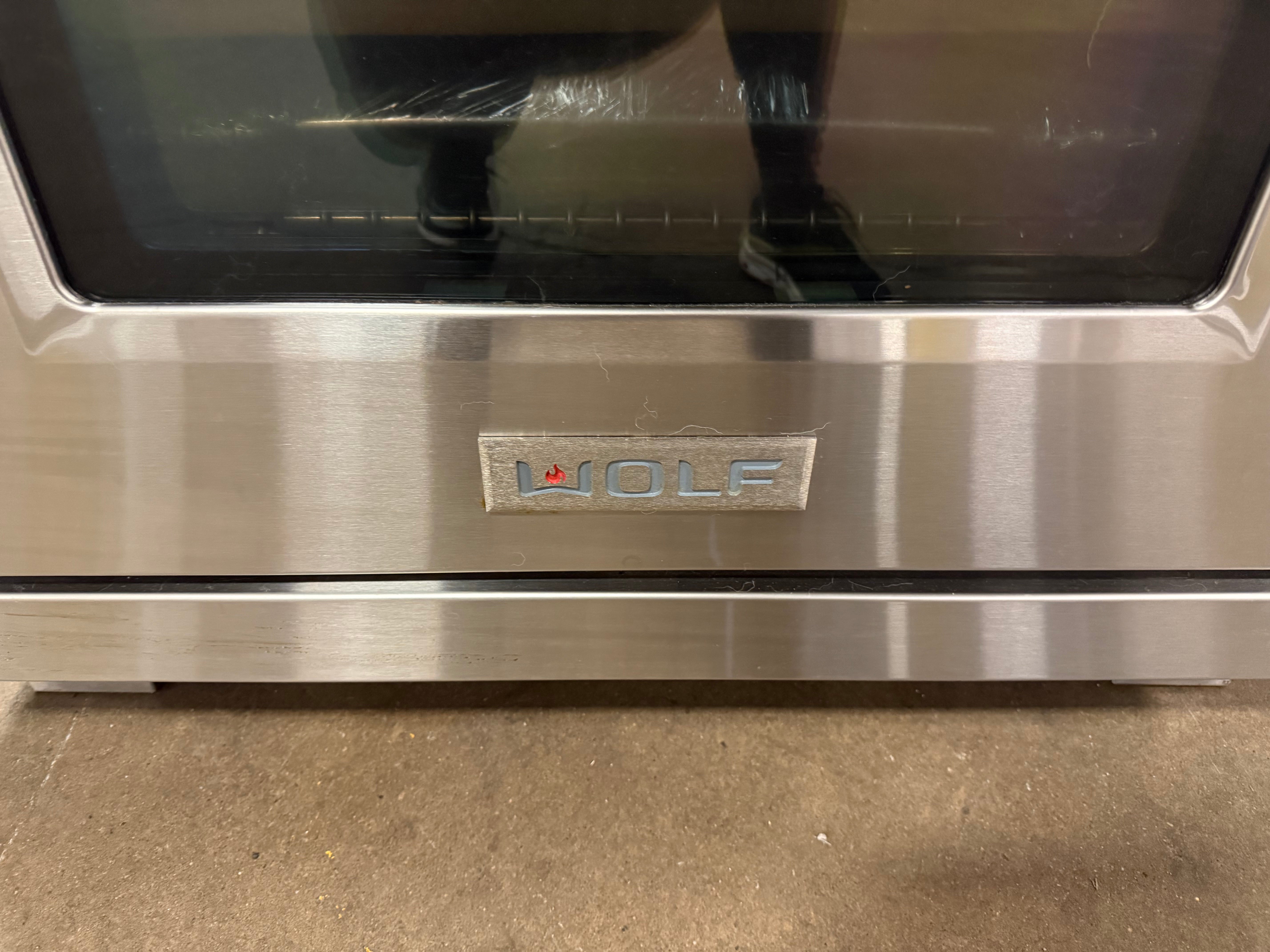 Wolf DF366 36" Stainless Steel Dual Fuel Range