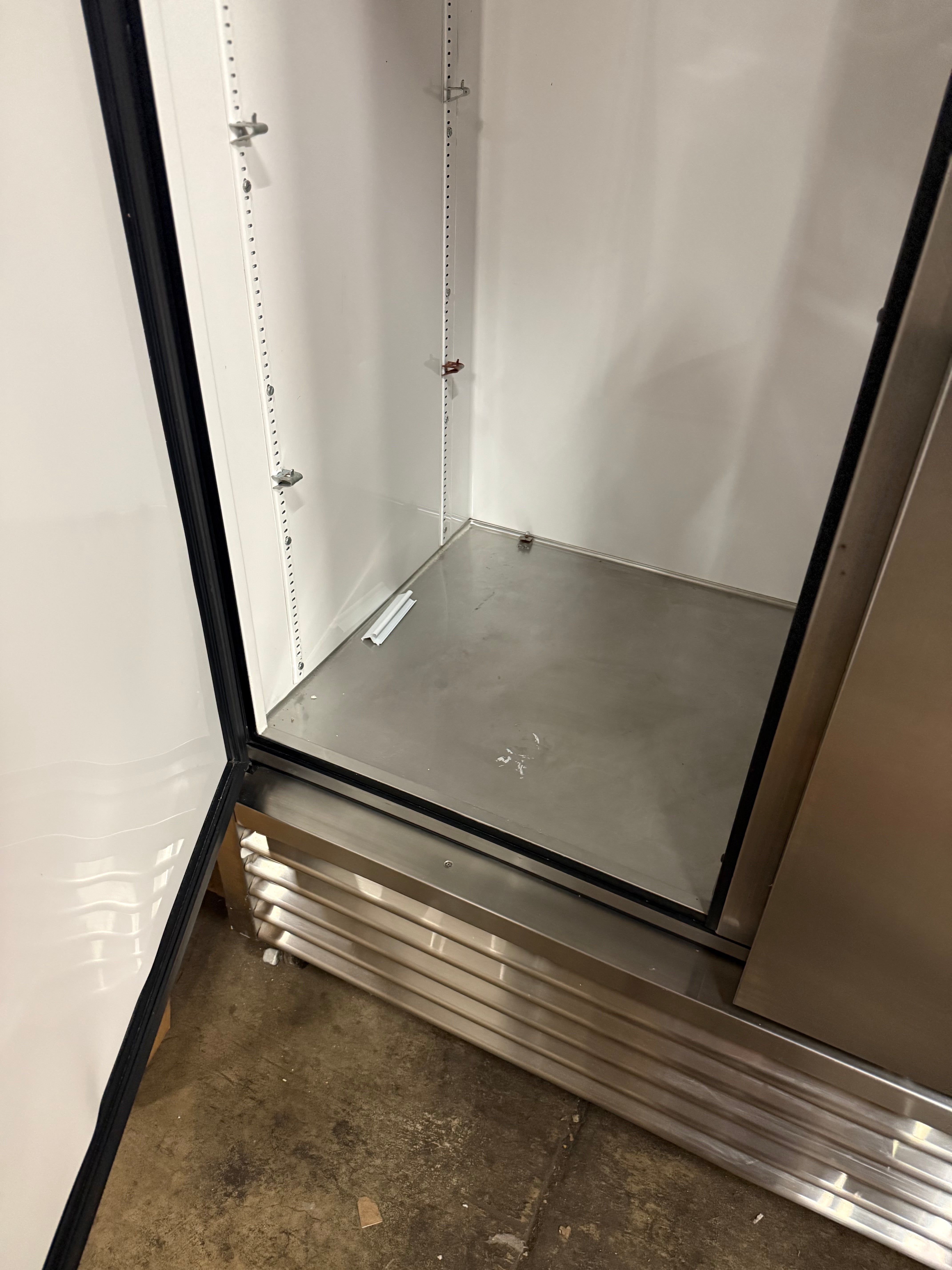 True T-49 54" Stainless Steel Commercial Side by Side Refrigerator