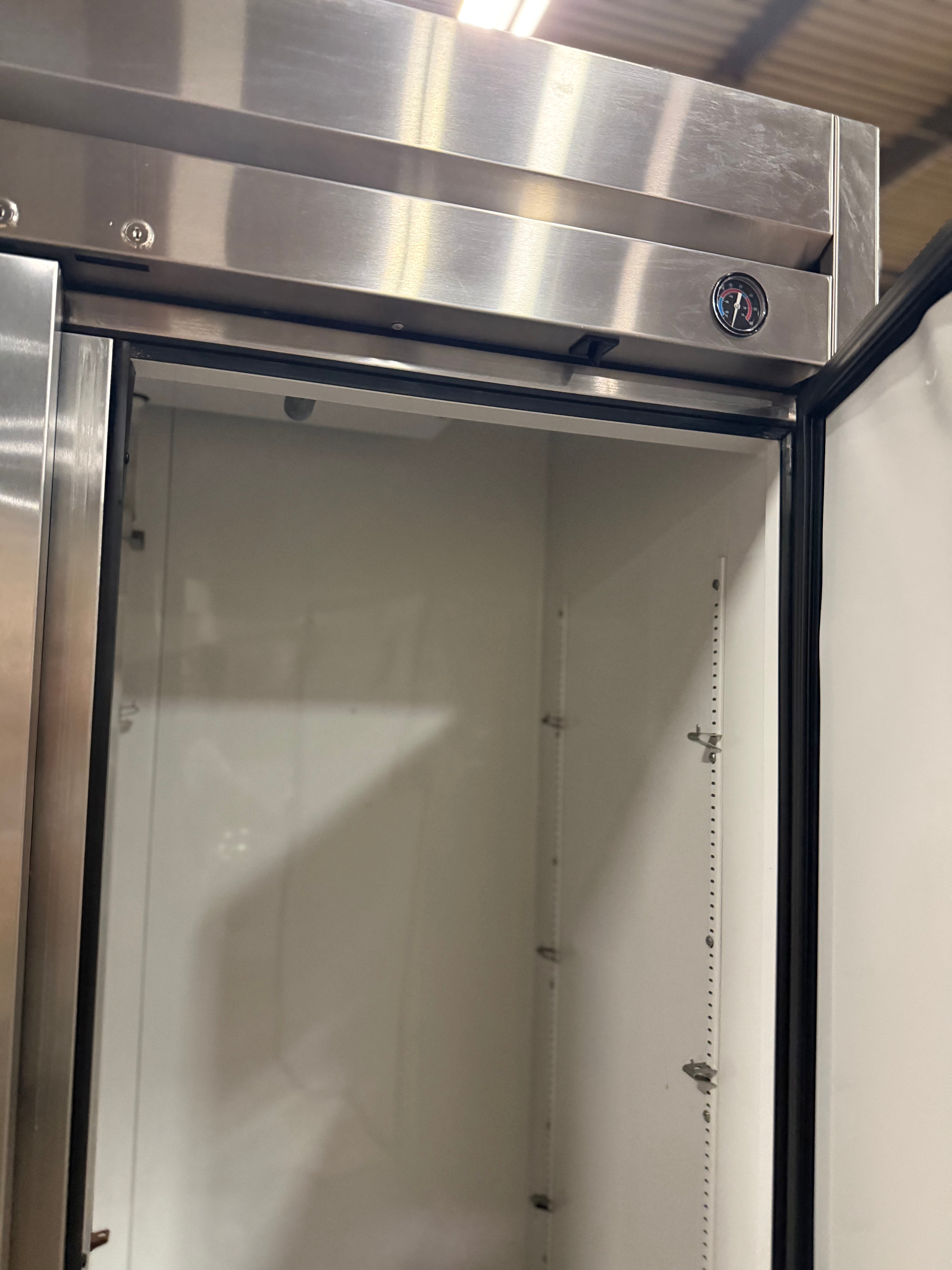 True T-49 54" Stainless Steel Commercial Side by Side Refrigerator