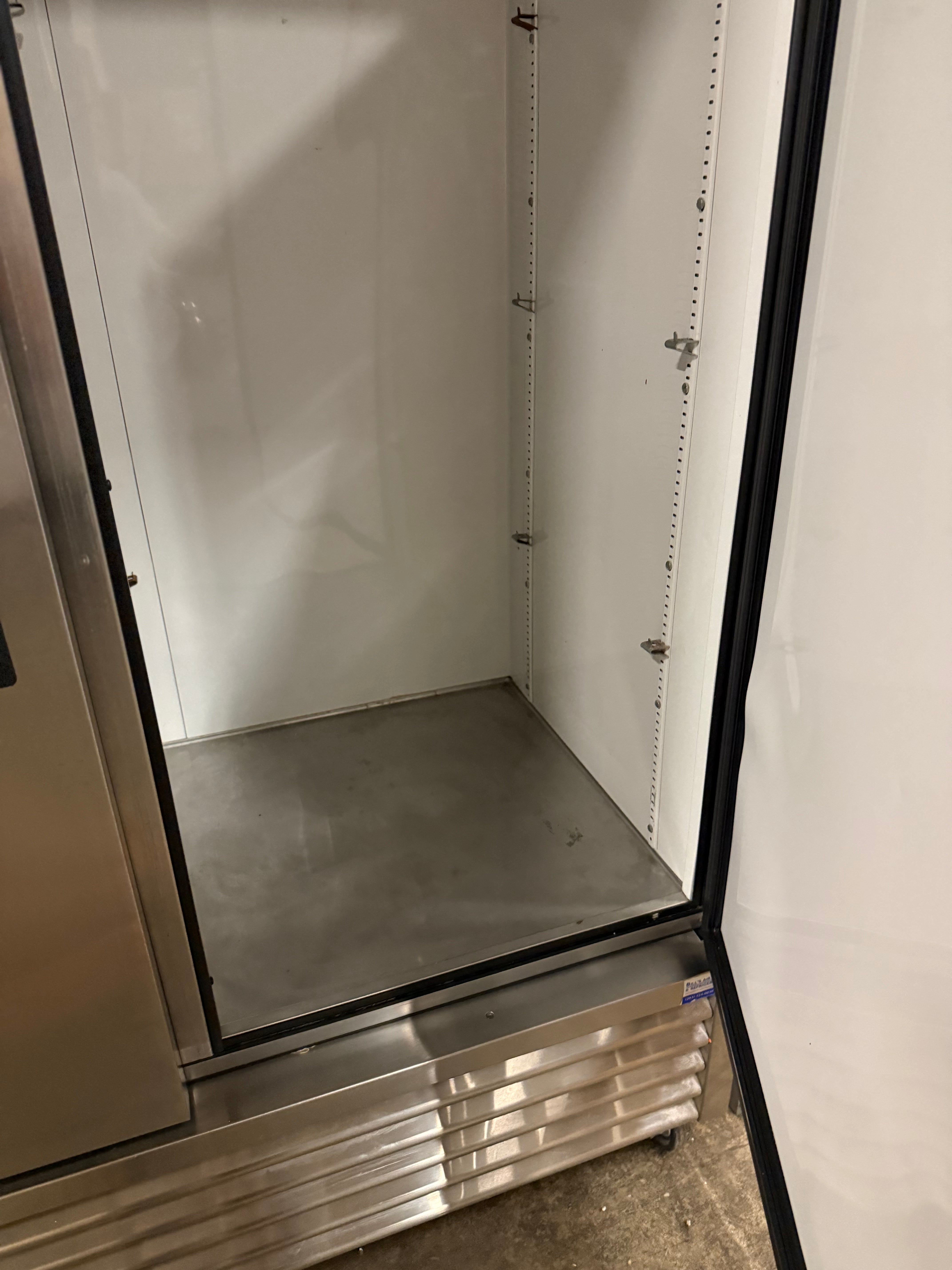 True T-49 54" Stainless Steel Commercial Side by Side Refrigerator