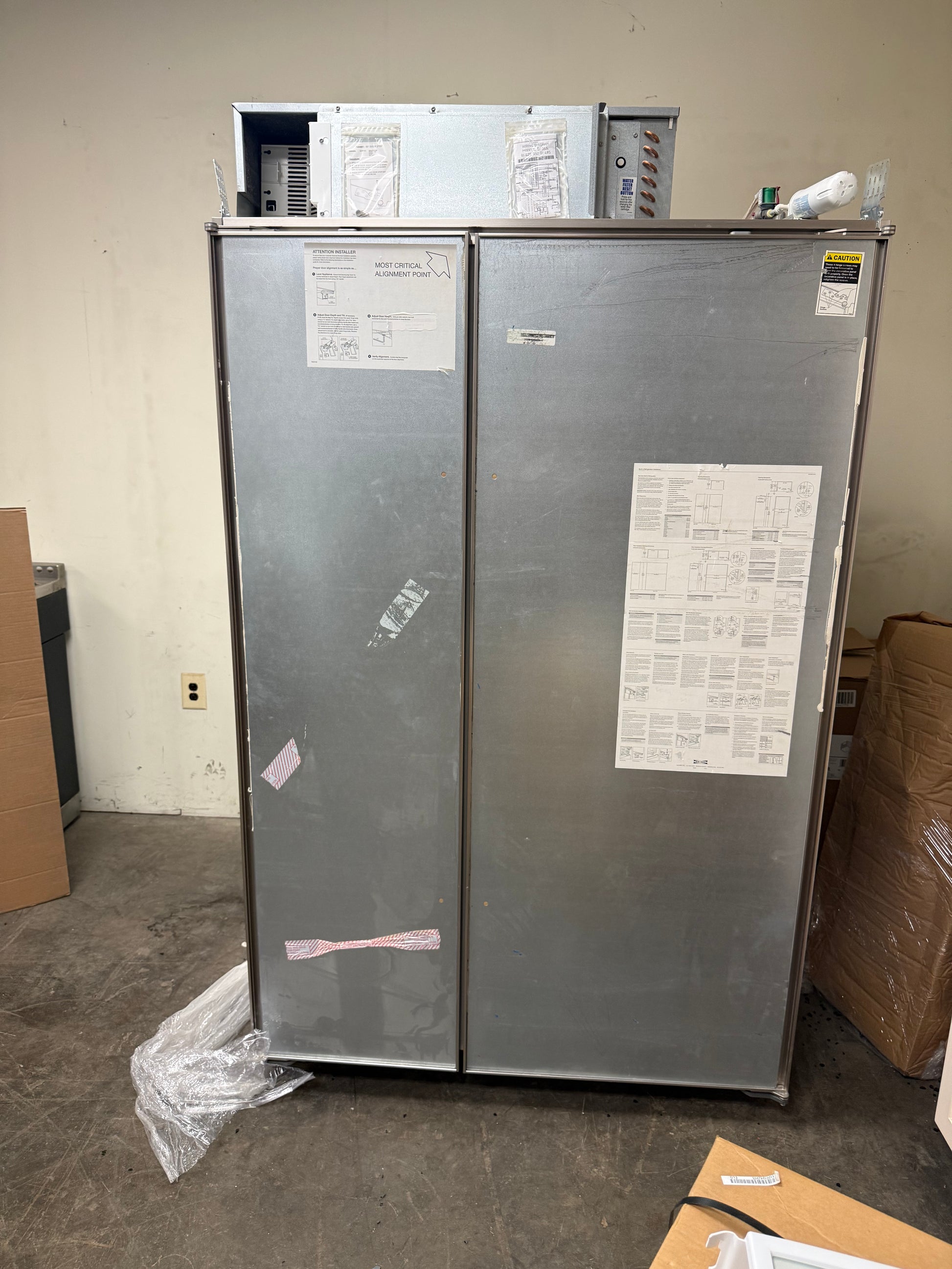 Luxury custom panel-ready built-in refrigerator by Sub-Zero
