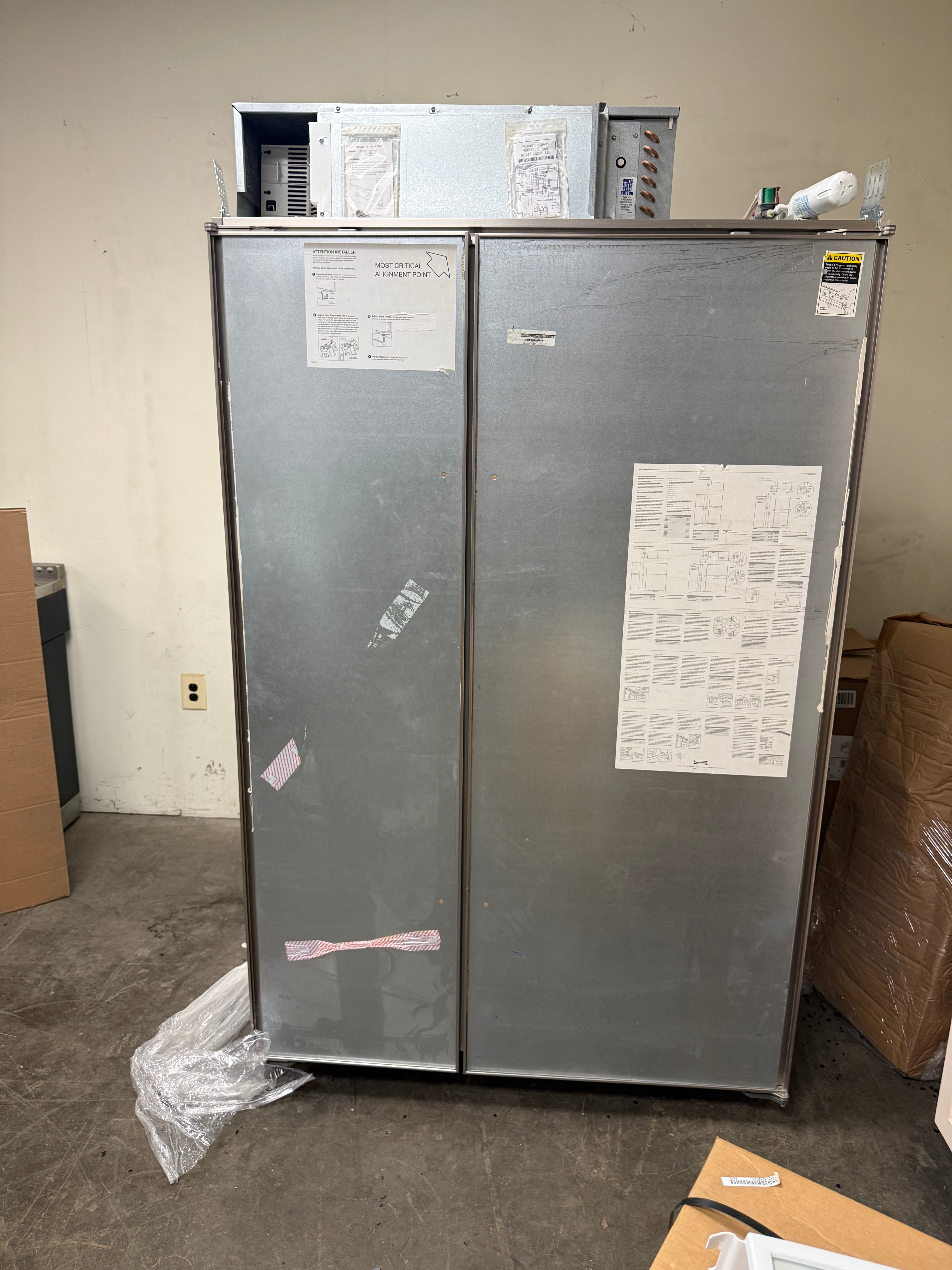 Luxury custom panel-ready built-in refrigerator by Sub-Zero