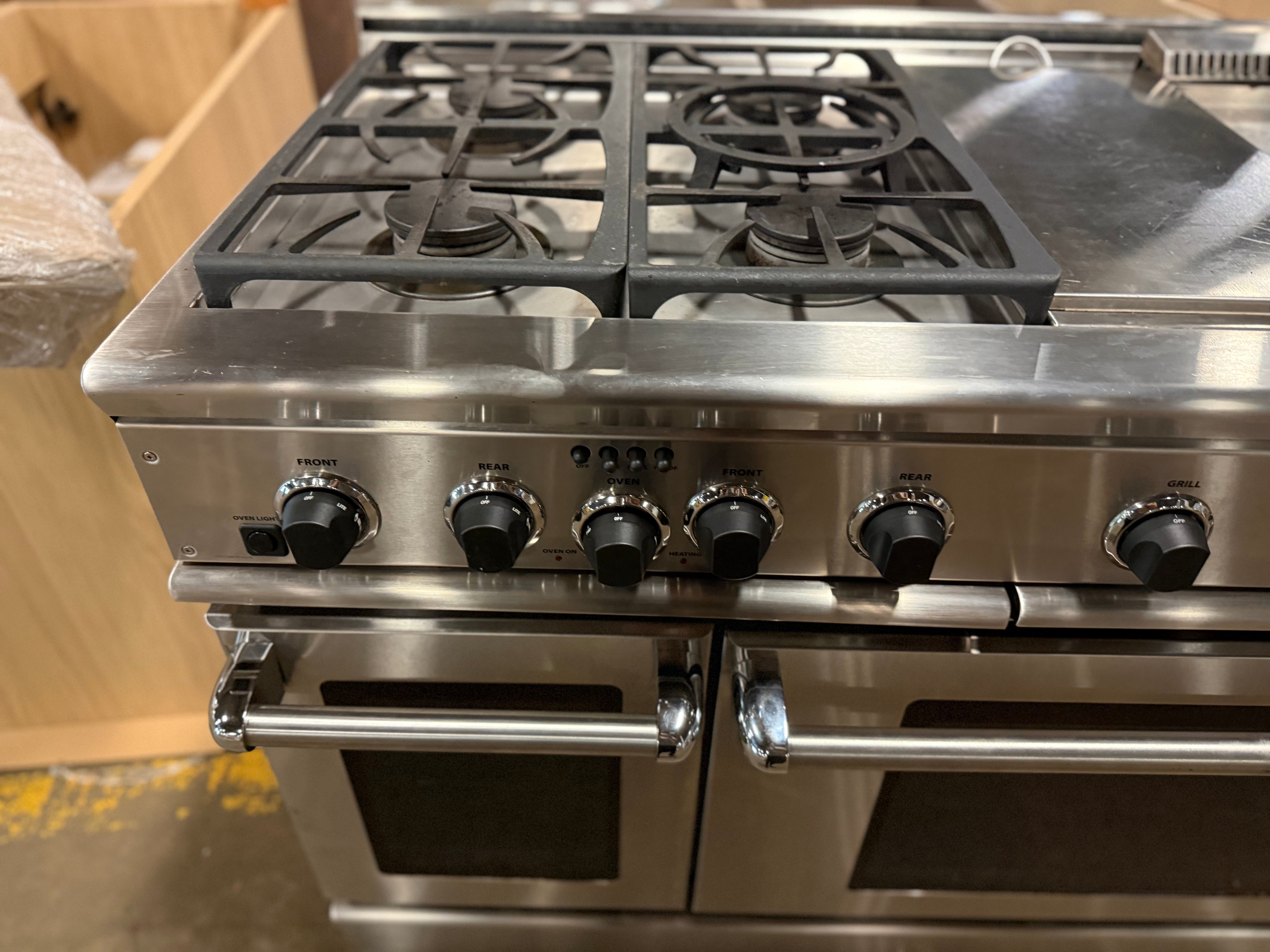 DCS RDS-484GGSS 48" Stainless Steel Pro-Style Dual Fuel Range