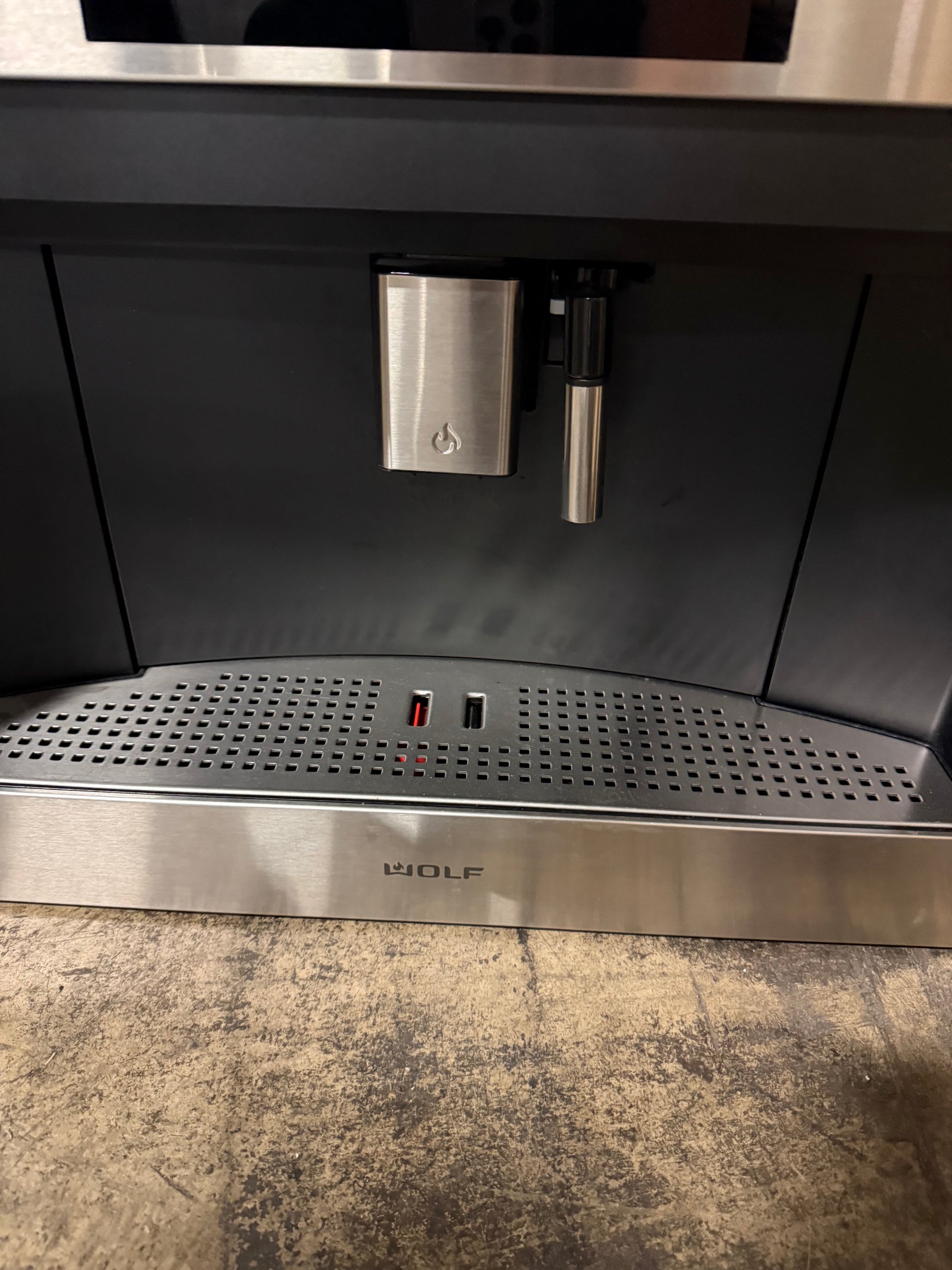 Luxury built-in espresso and coffee machine by Wolf