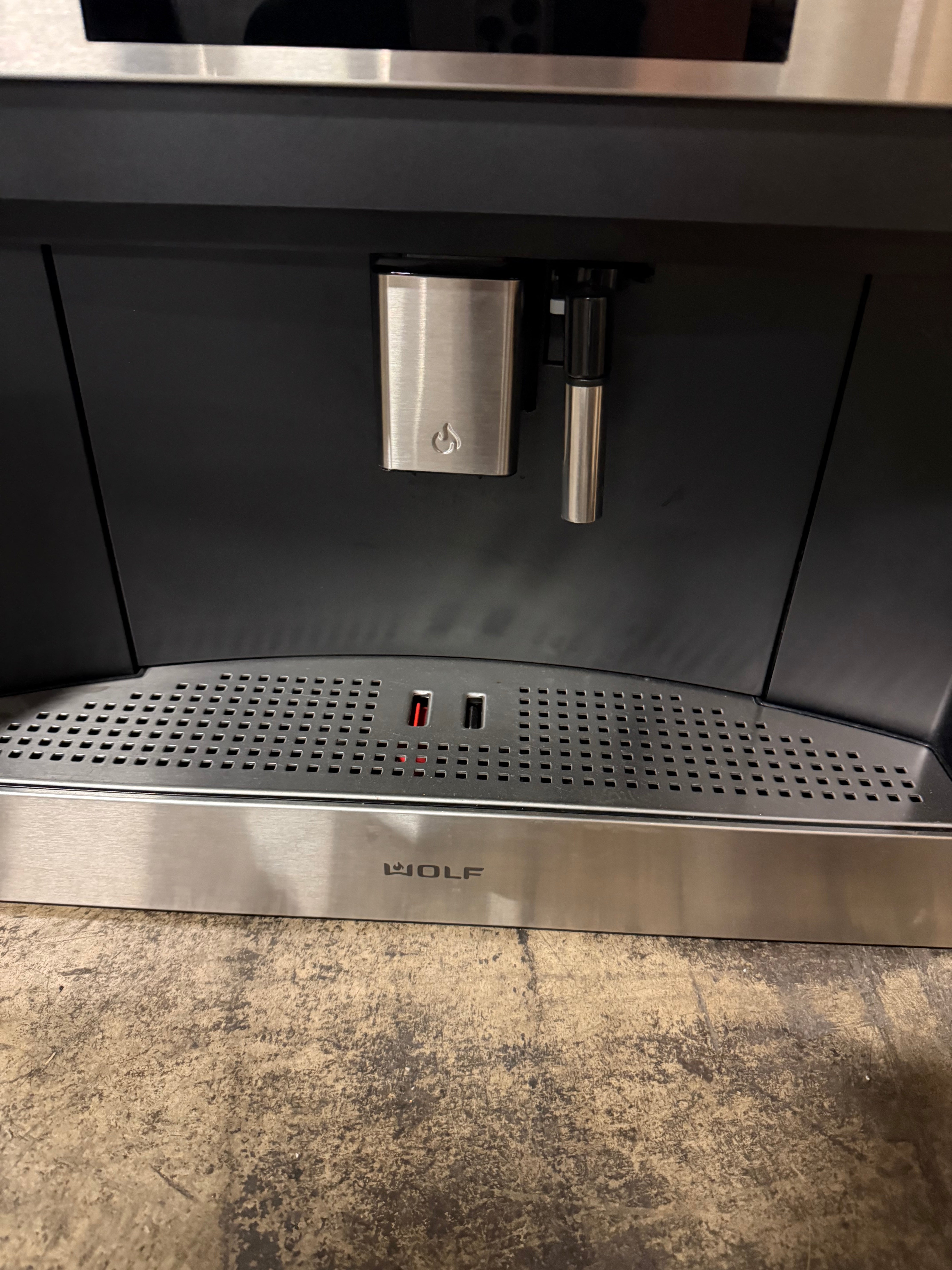 Luxury built-in espresso and coffee machine by Wolf