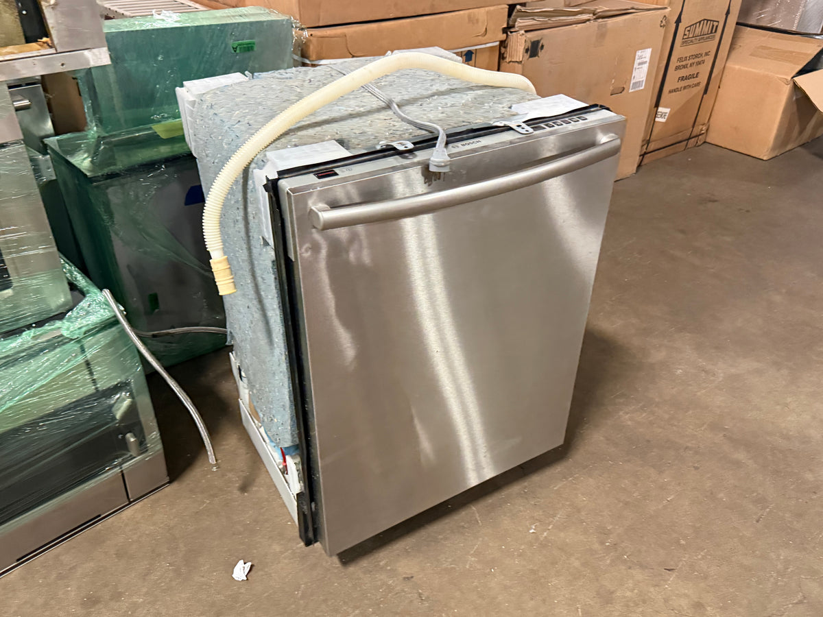 Top control residential kitchen dishwasher with stainless interior tall tub and info light