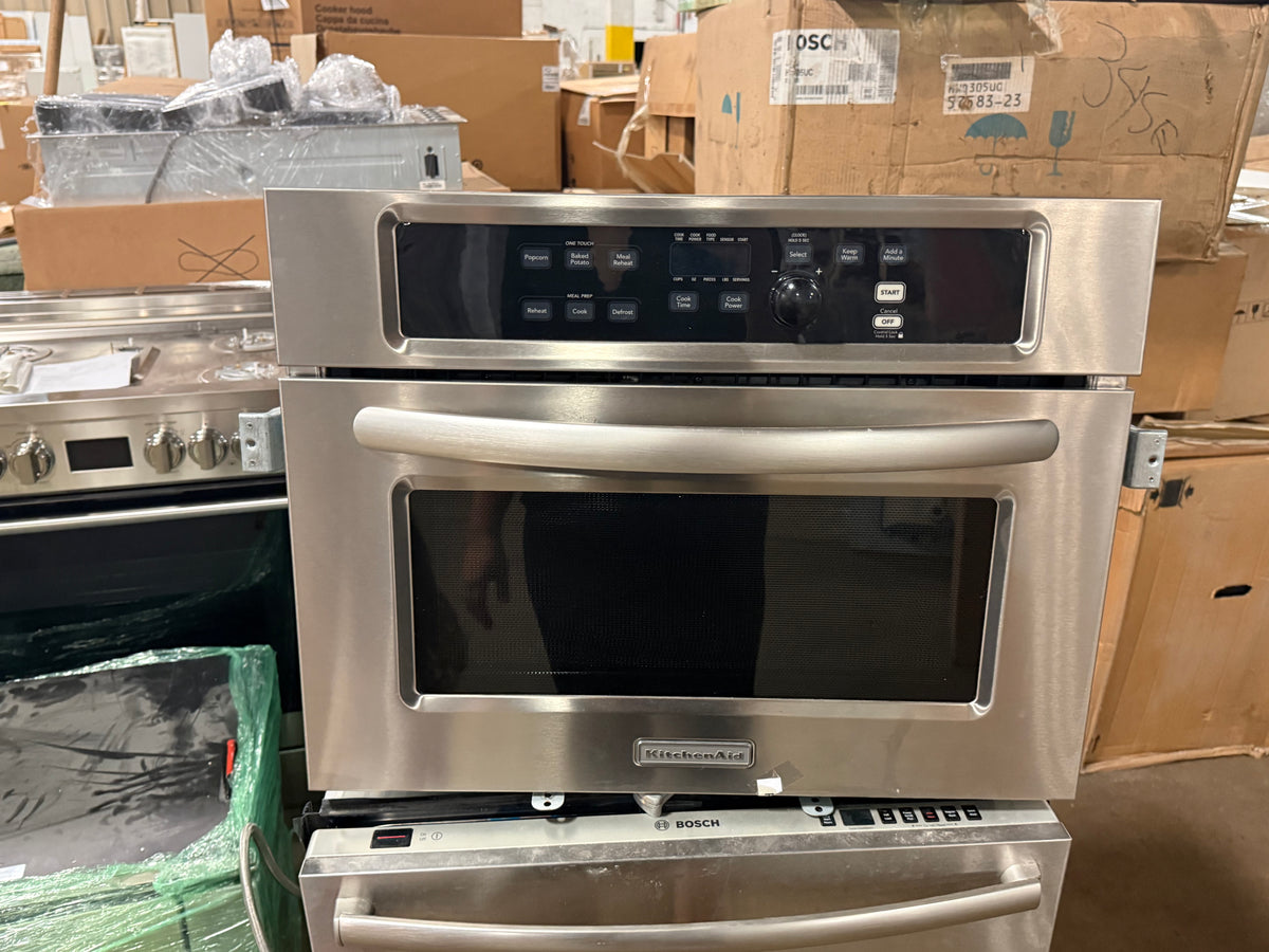 KitchenAid 24 inch built in microwave oven KBMS1454SSS in stainless steel