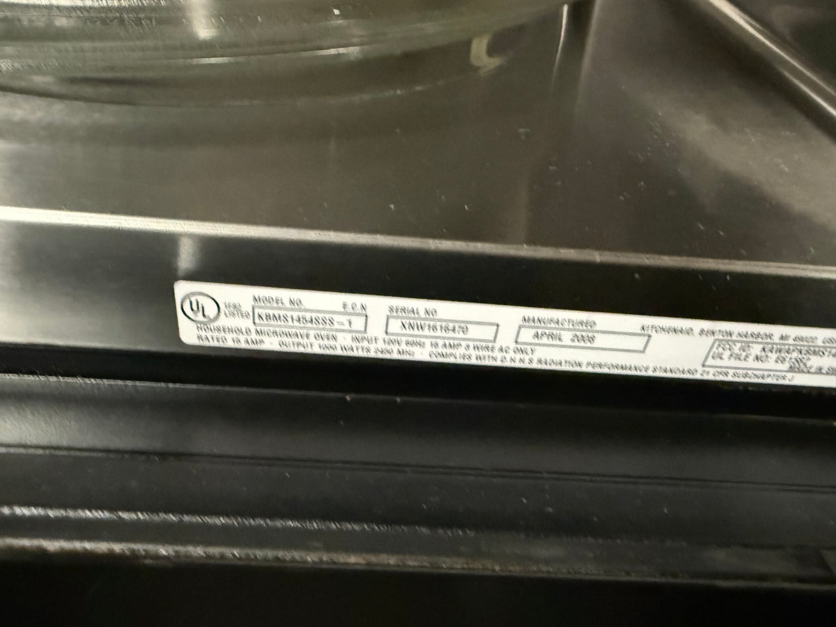KitchenAid KBMS1454SSS 24" Stainless Steel Built-In Microwave