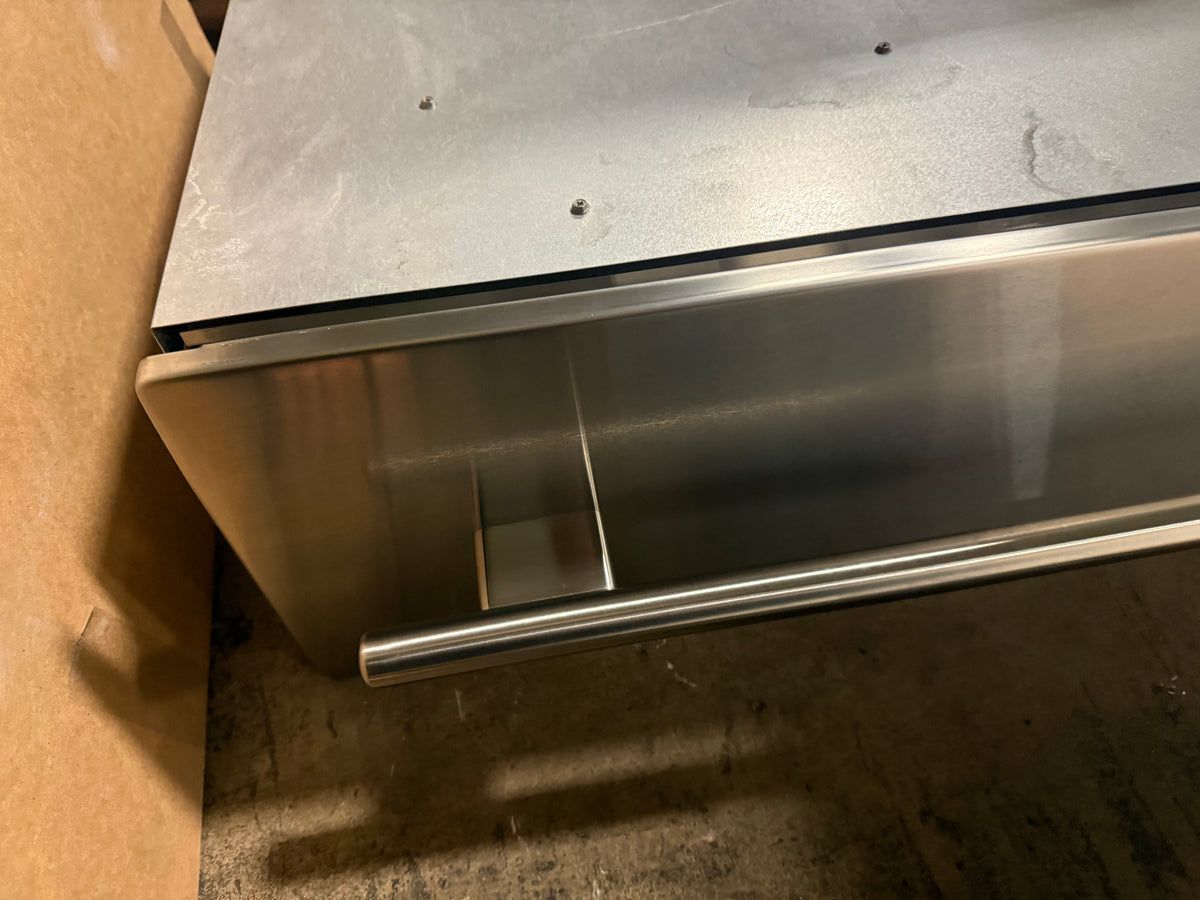 Luxury built-in panel-ready warming drawer for gourmet kitchens