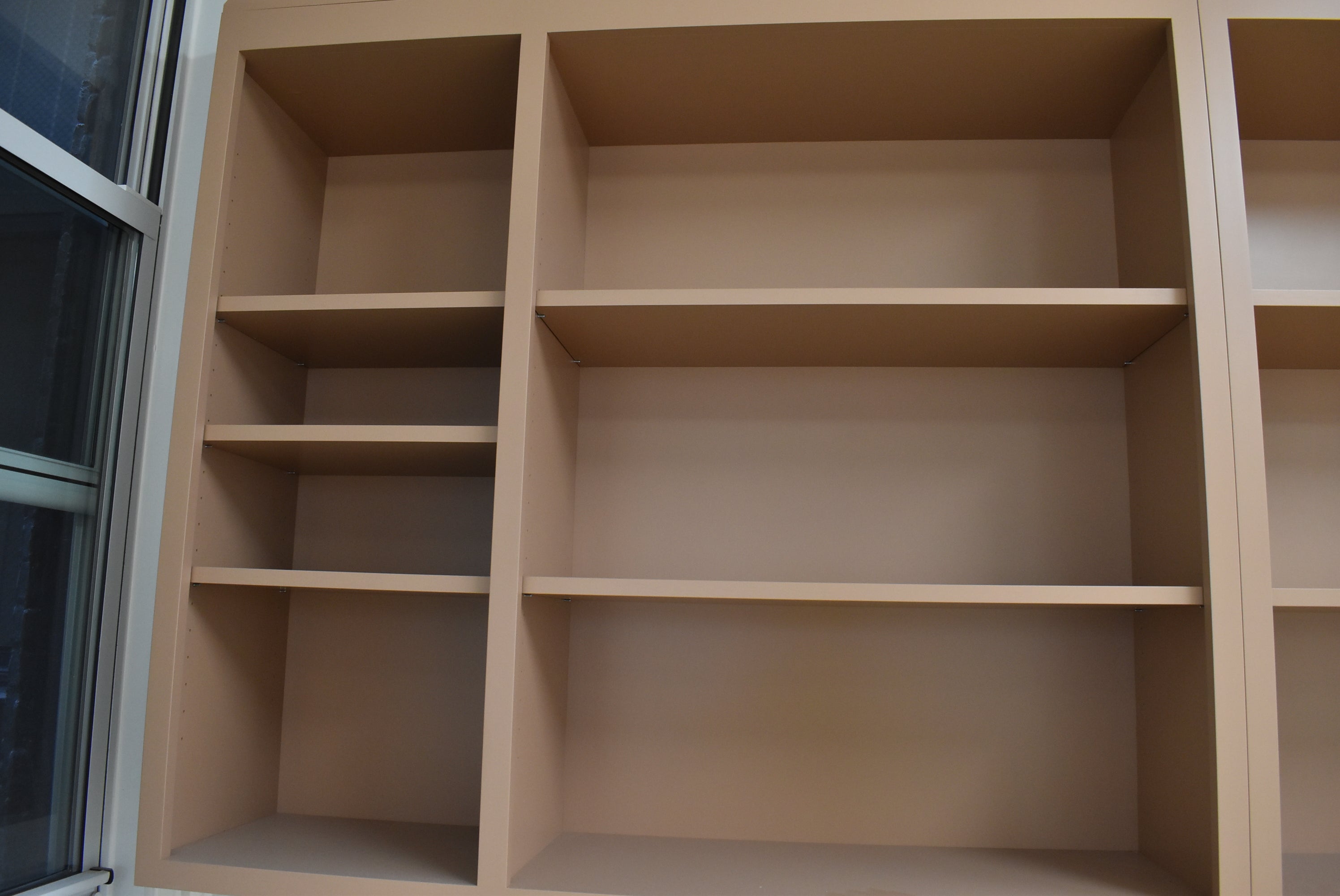 Plato Designer Custom Painted Pantry with Sensa Vancouver Quartzite