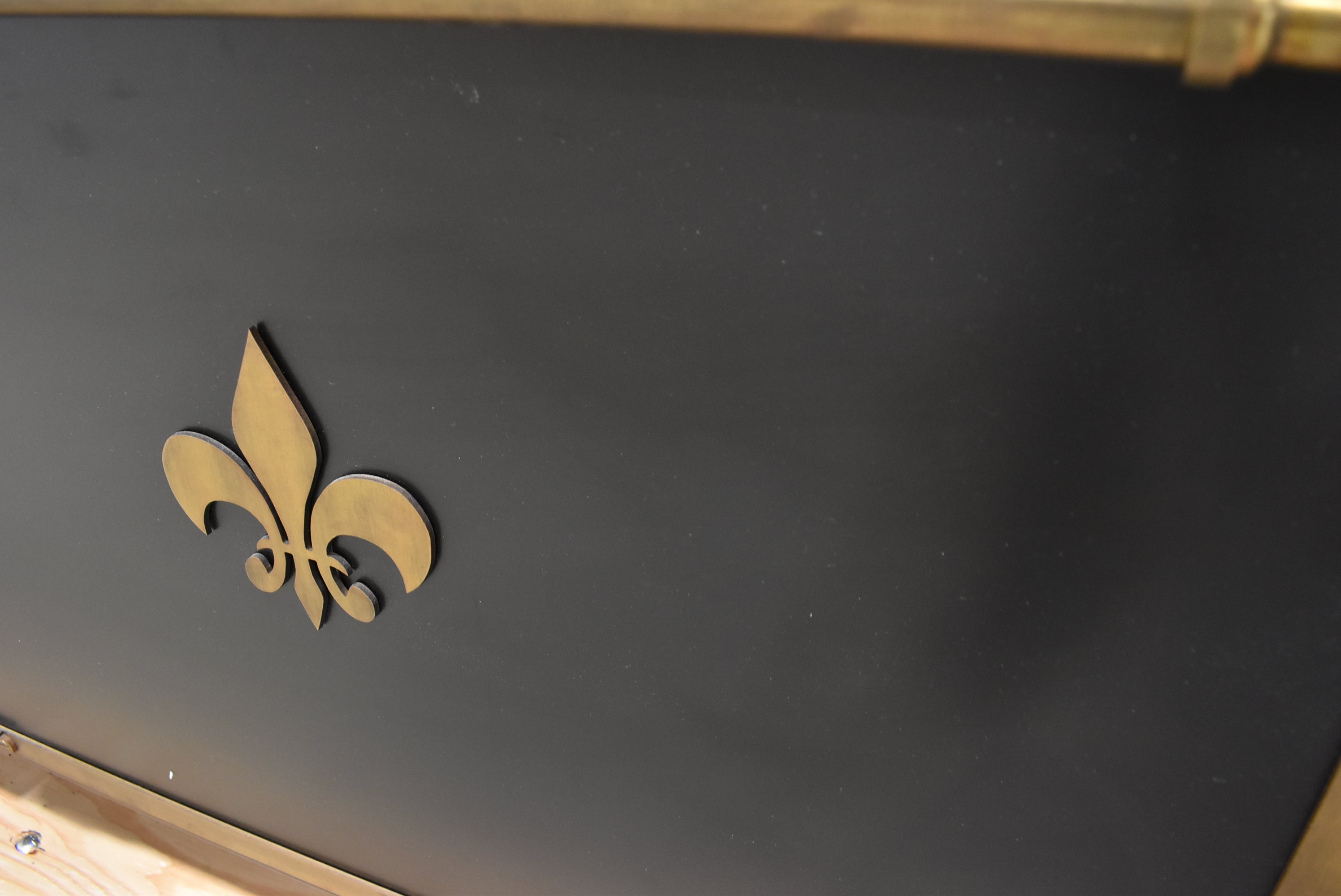 L'Atelier Paris Haute Design Le Classique Noir Matte Kitchen Cabinets with Cook Island