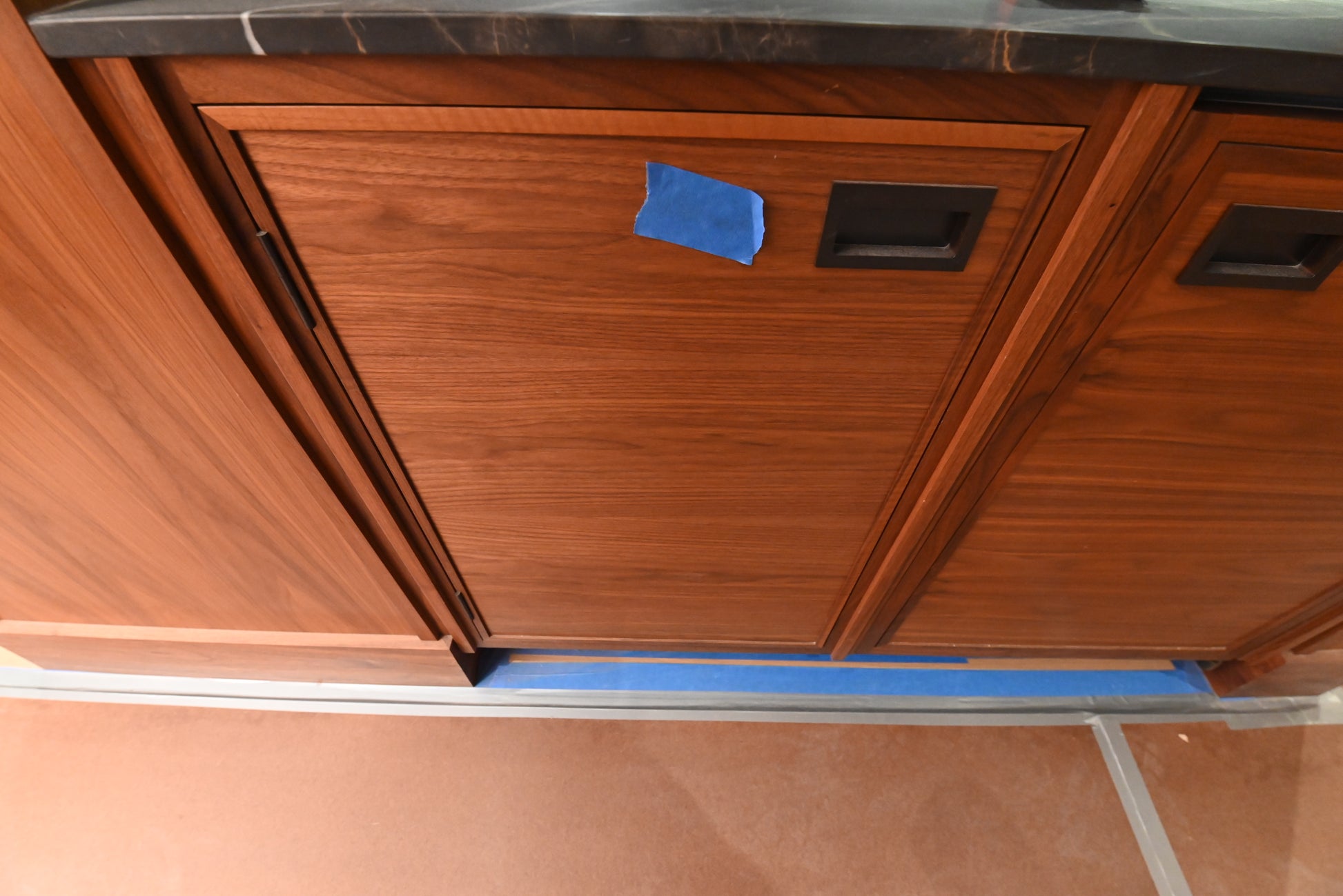 “The Marquee” Luxury Transitional Wet Wine Bar with Sub-Zero Undercounter Refrigerator