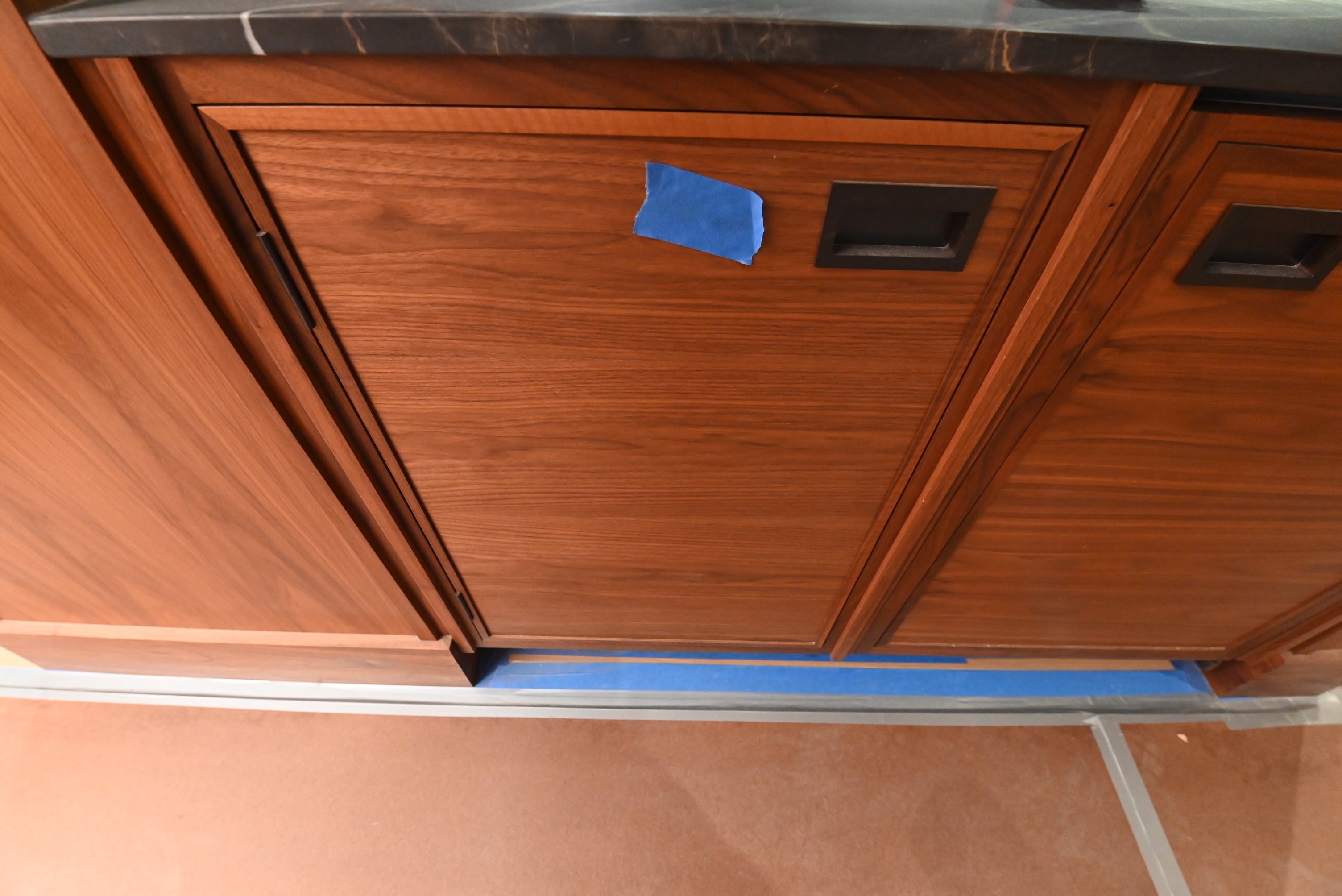 “The Marquee” Luxury Transitional Wet Wine Bar with Sub-Zero Undercounter Refrigerator