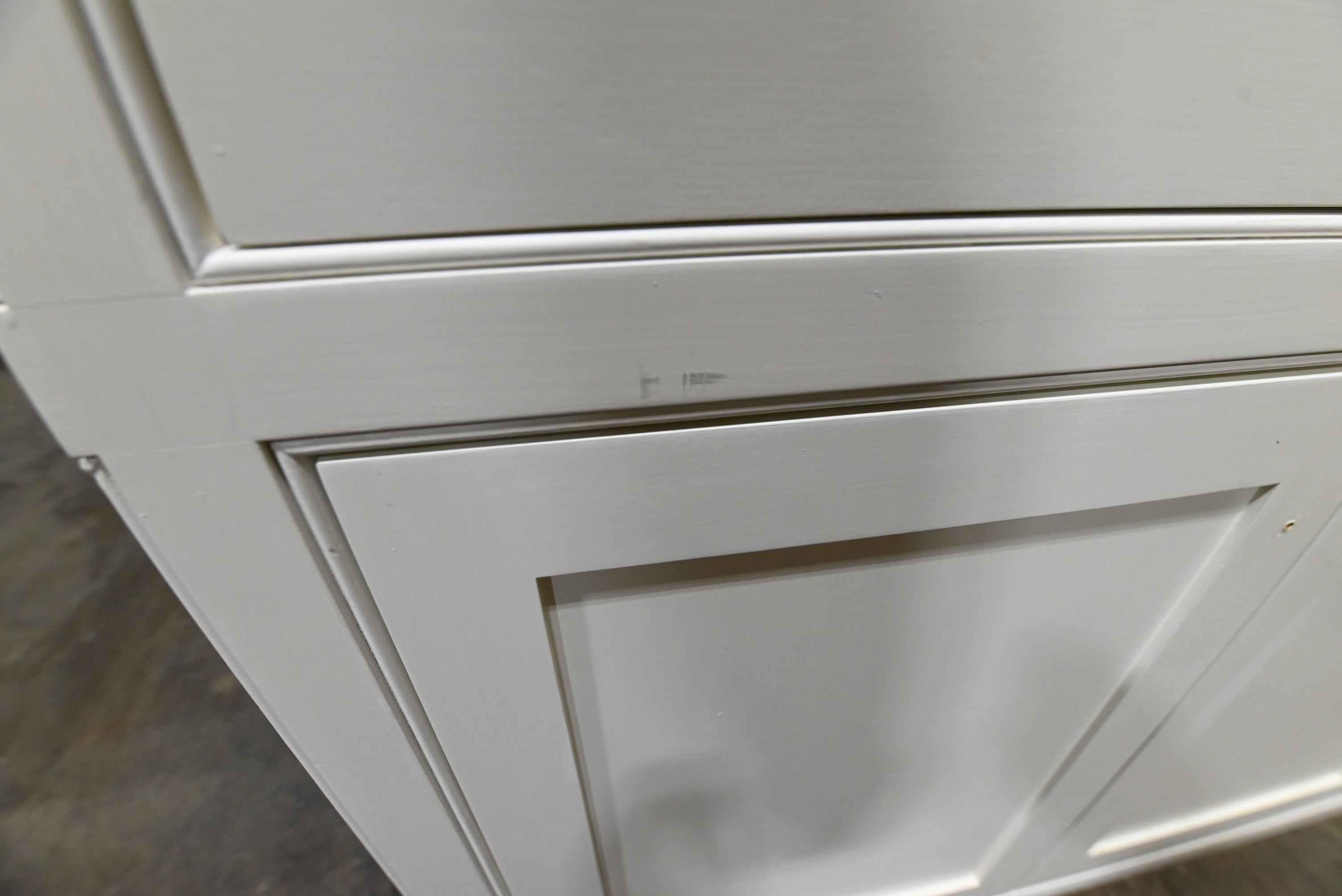 Custom Traditional White Partial Kitchen Cabinets