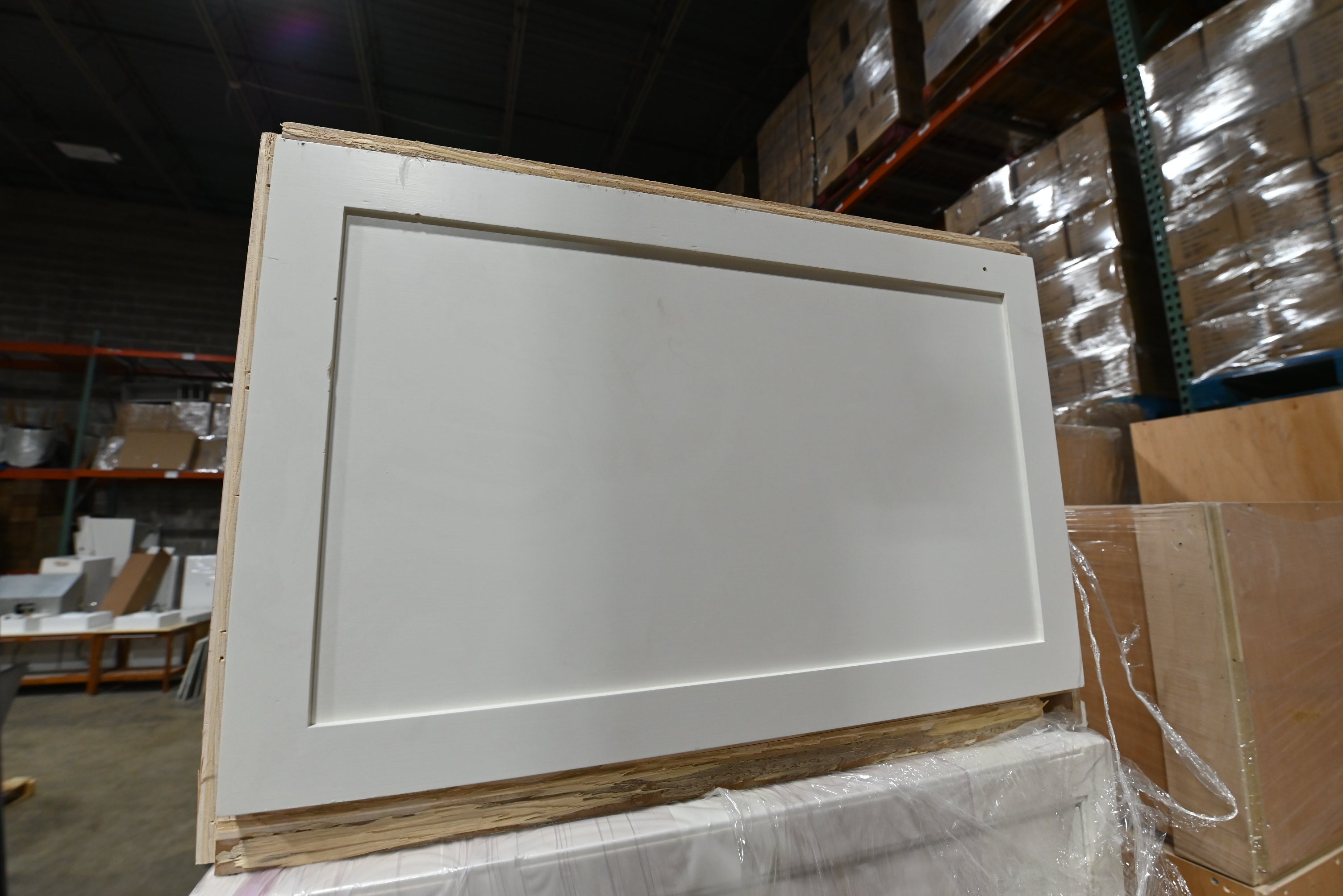 Custom Traditional White Partial Kitchen Cabinets