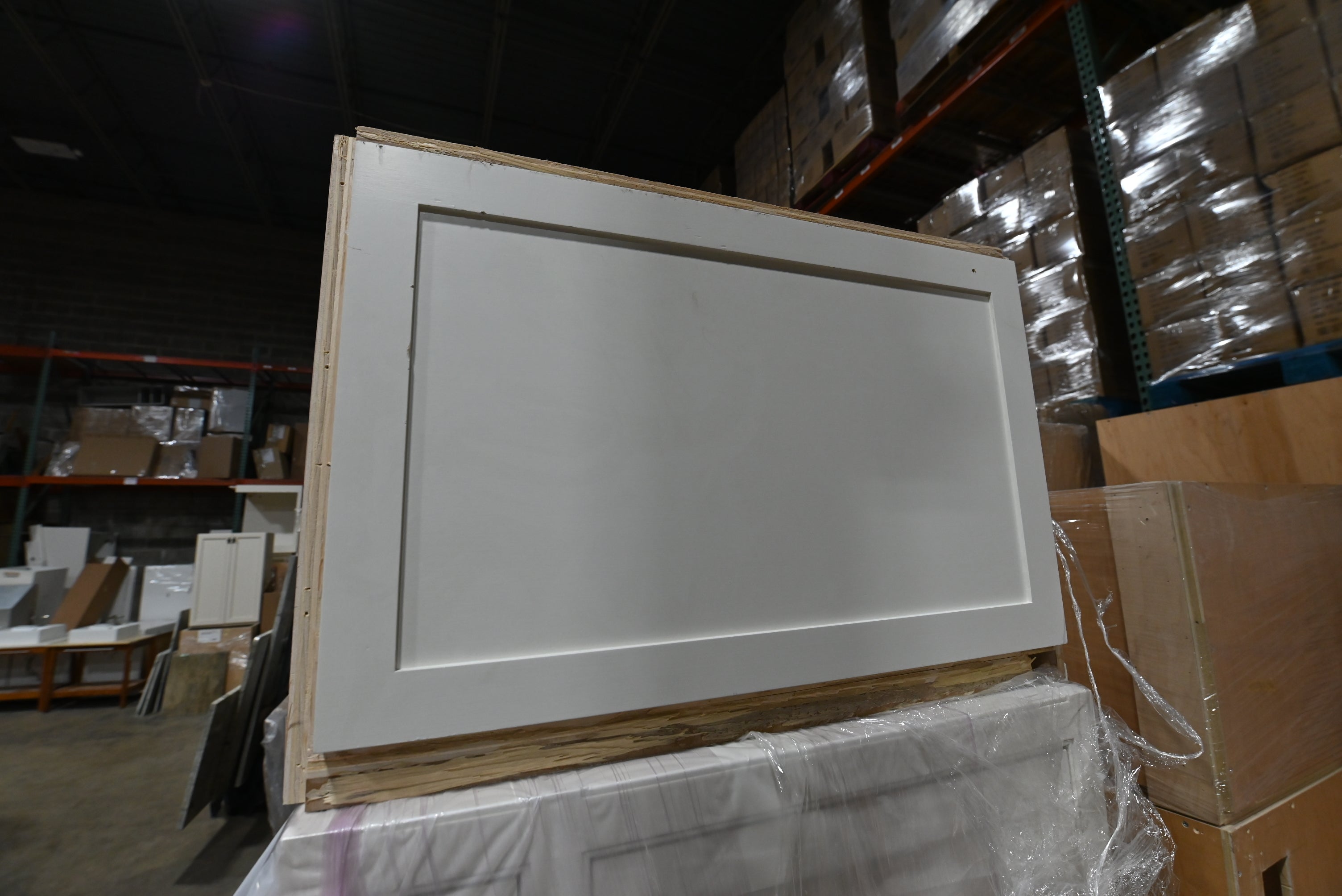 Custom Traditional White Partial Kitchen Cabinets