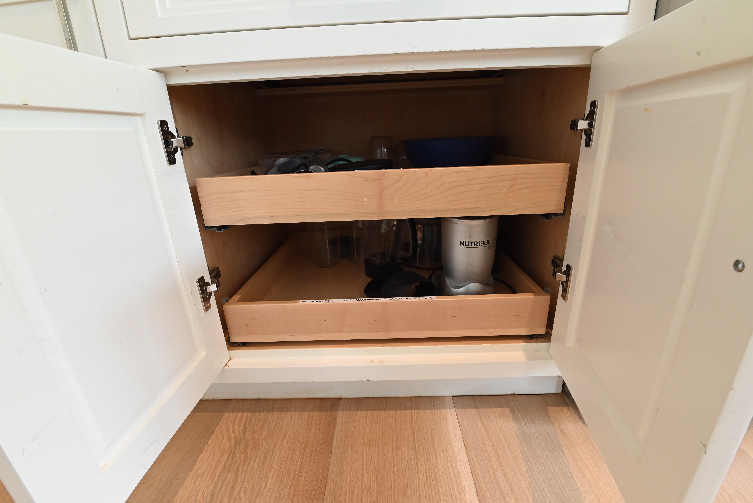 "The Abercorn" Transitional White Kitchen with Island & 48" Wolf Range