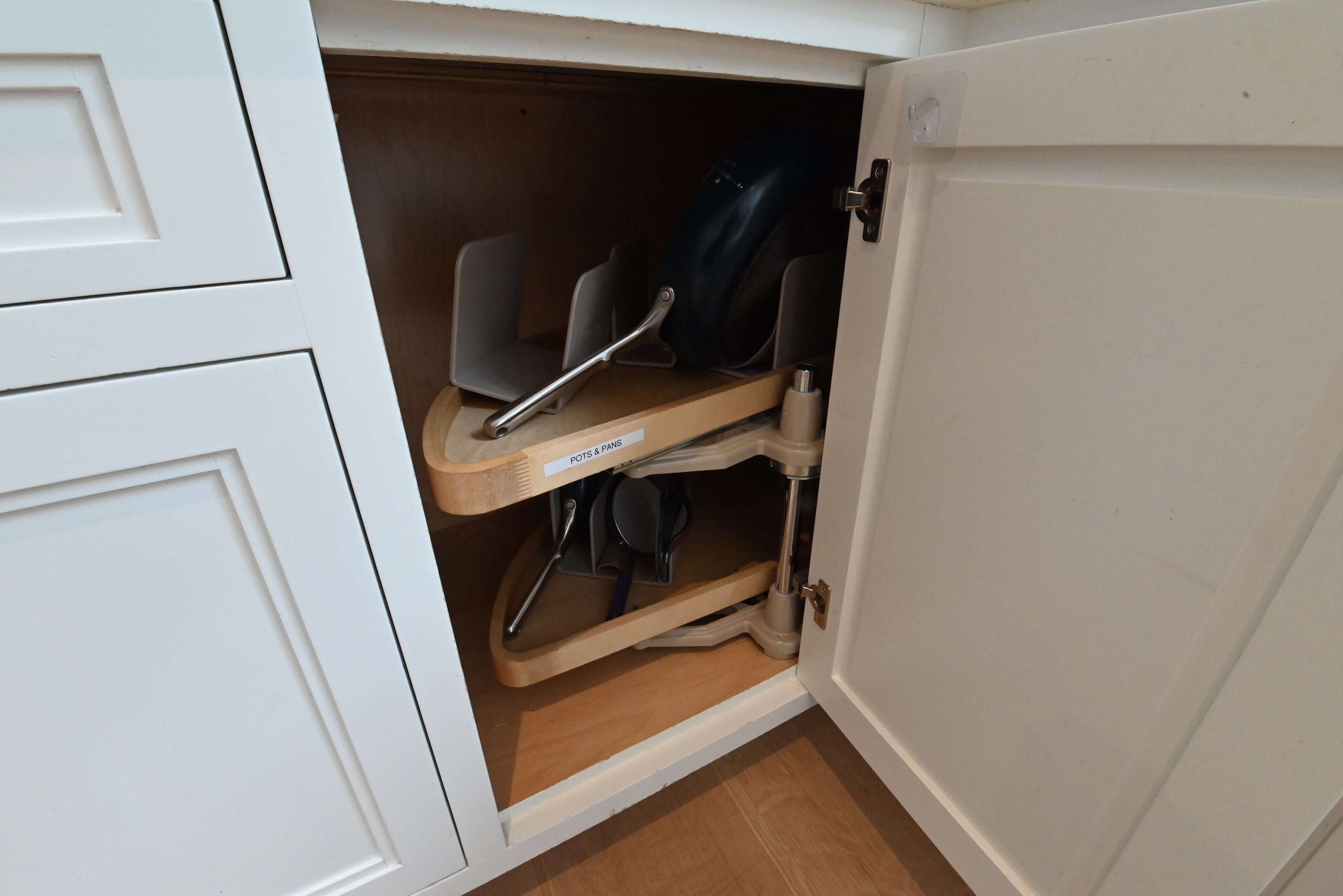 "The Abercorn" Transitional White Kitchen with Island & 48" Wolf Range