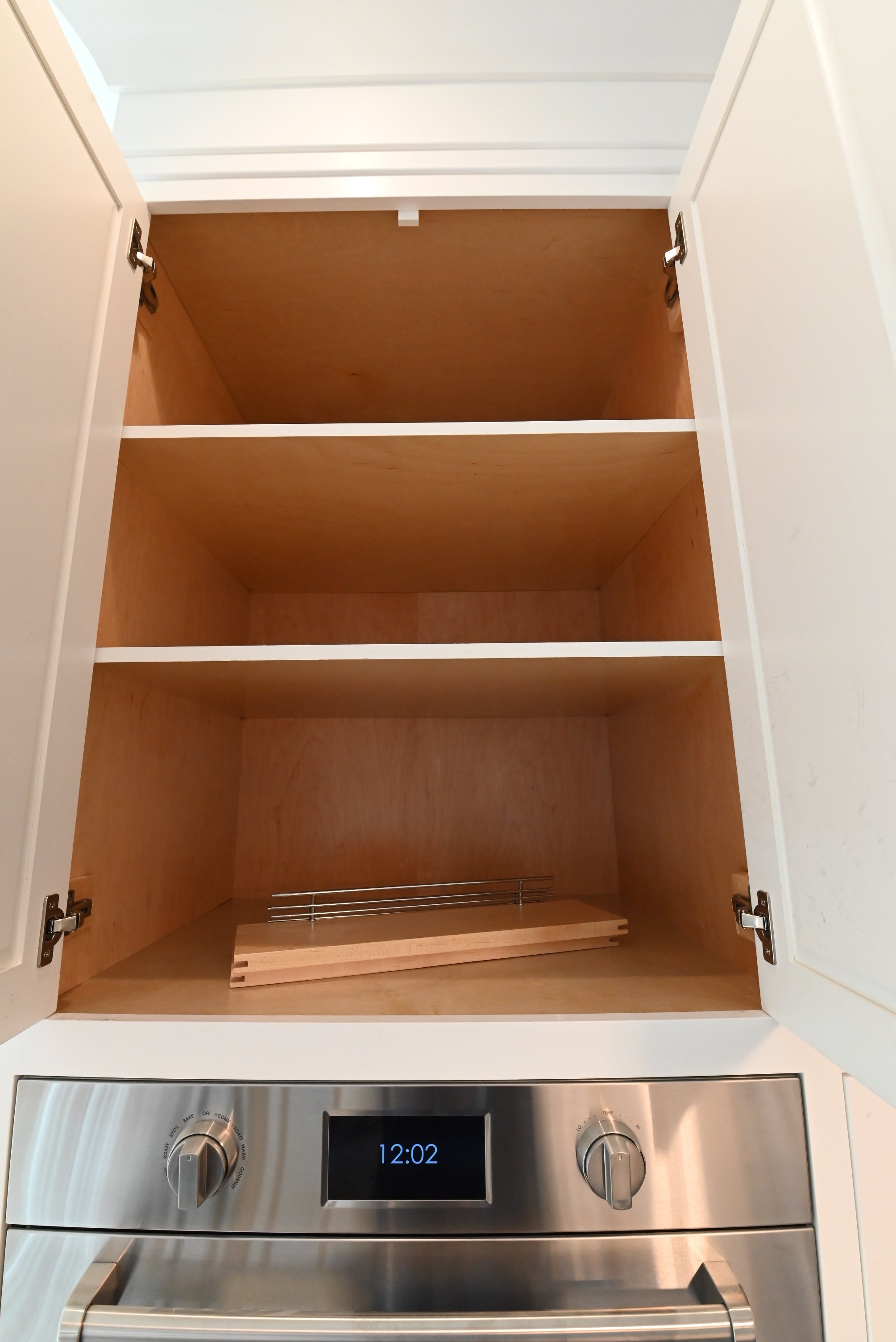 “The Pembroke” Transitional White Kitchen with Island, Wolf & Sub-Zero Appliances