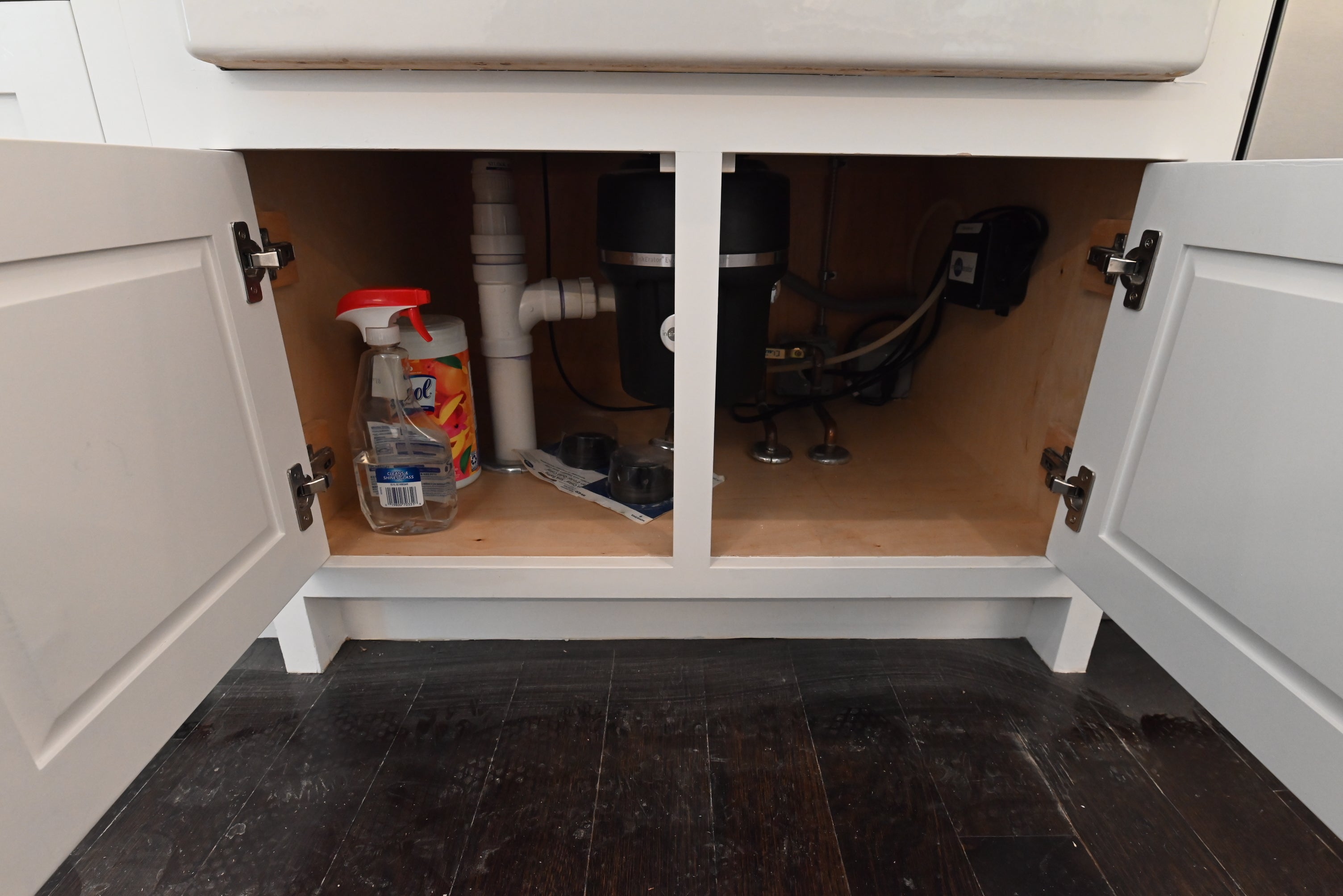 “The Pembroke” Transitional White Kitchen with Island, Wolf & Sub-Zero Appliances