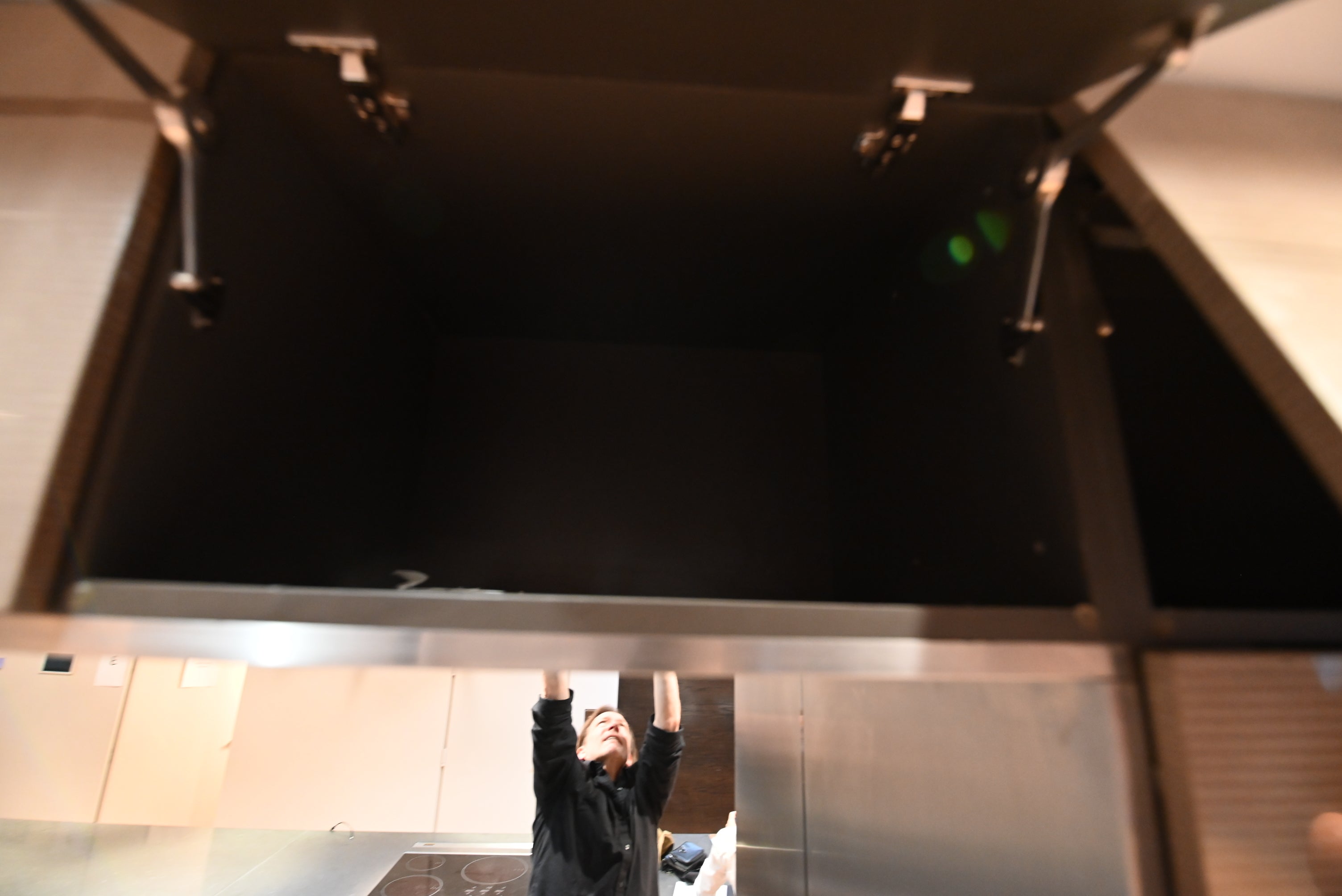 "The Stryker" Industrial Modern Kitchen with Island & Gaggenau Appliances