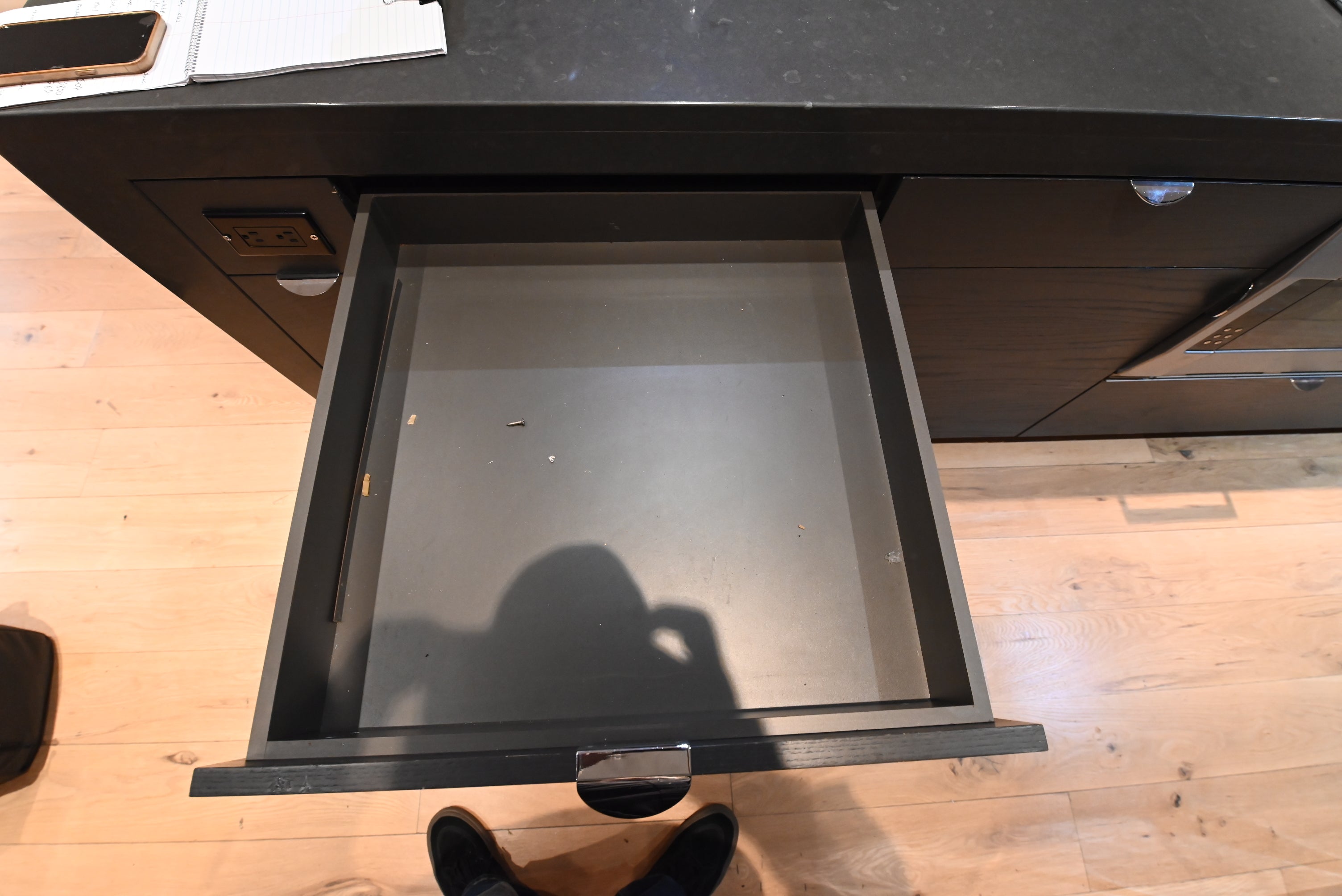"The Stryker" Industrial Modern Kitchen with Island & Gaggenau Appliances