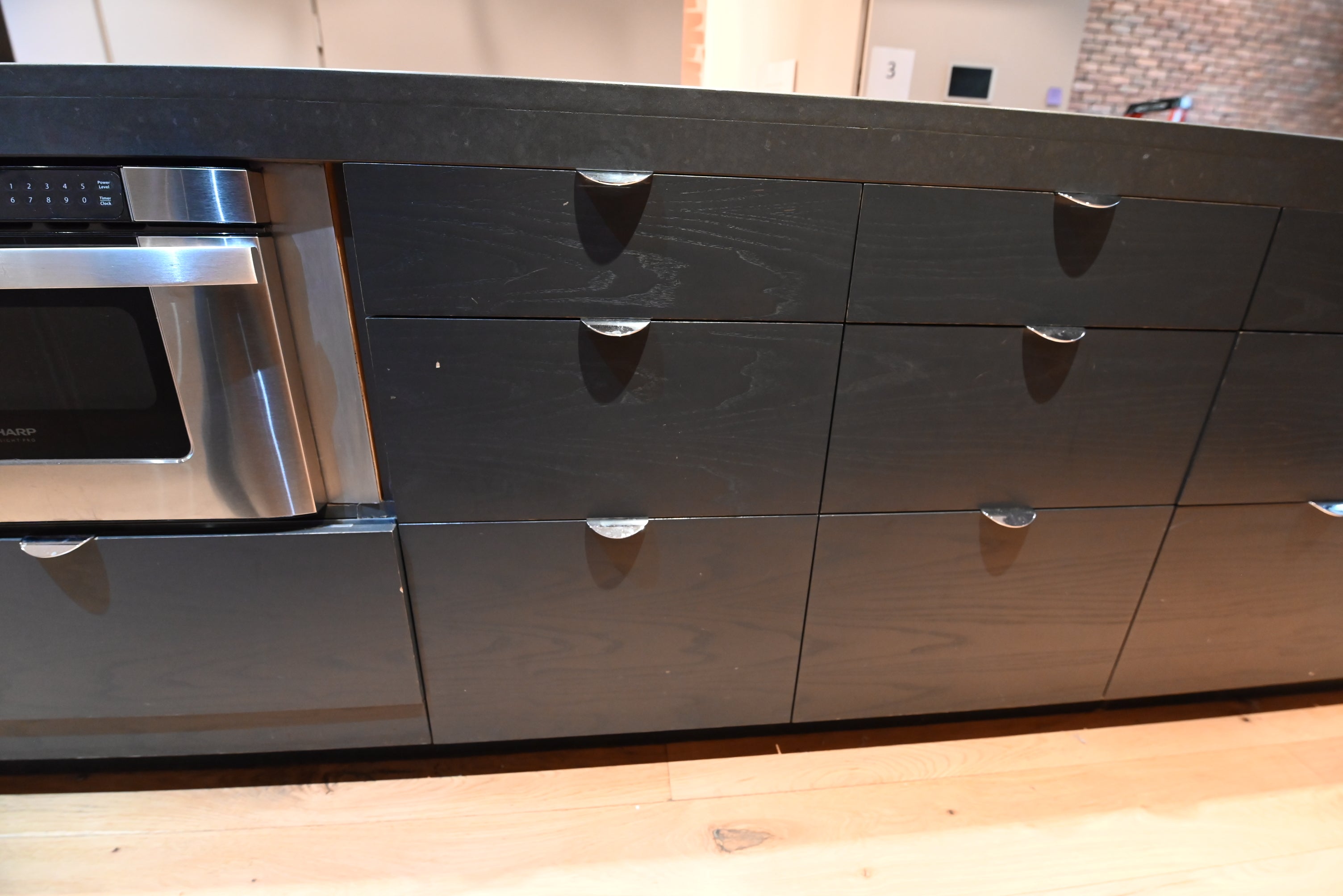 "The Stryker" Industrial Modern Kitchen with Island & Gaggenau Appliances