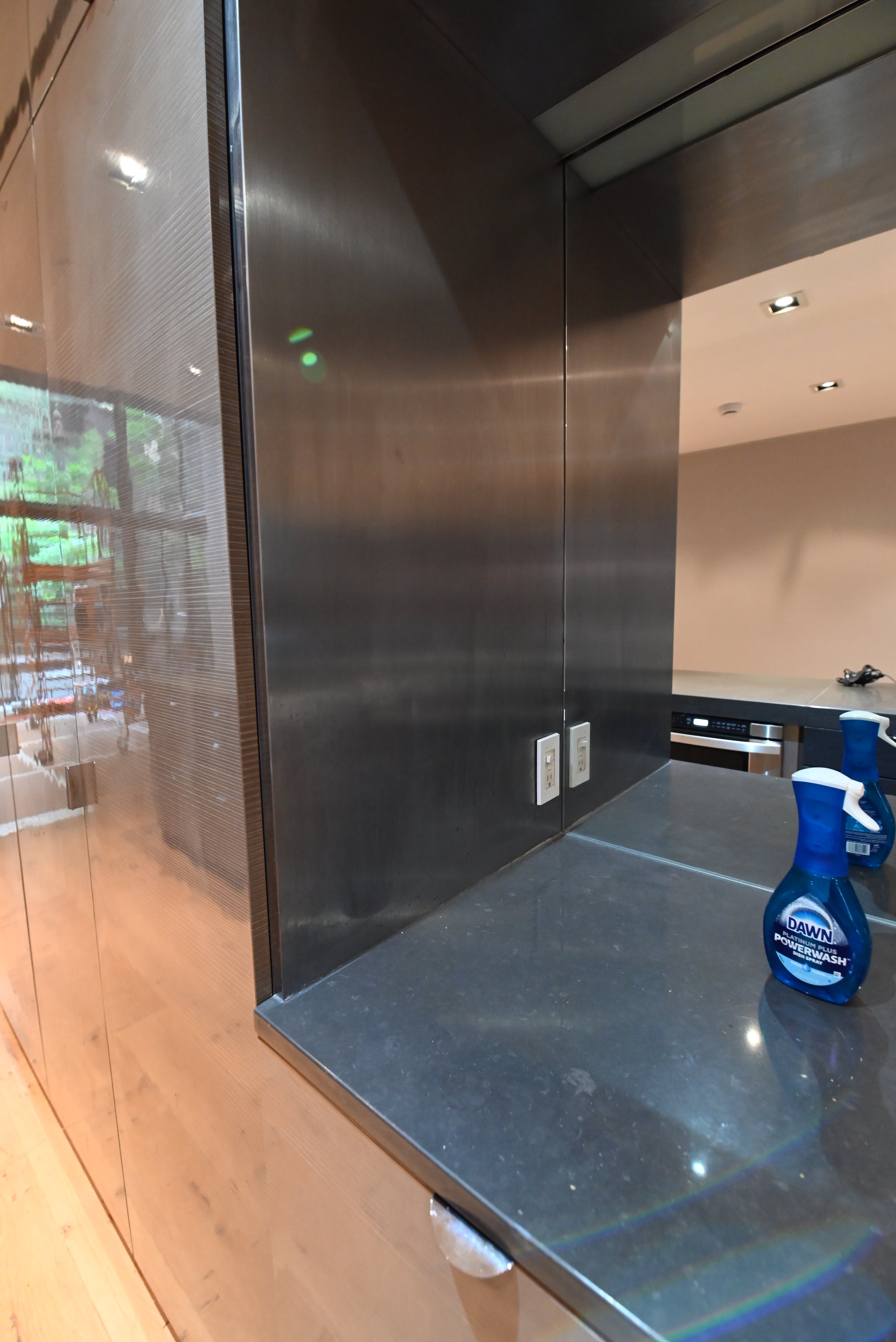 "The Stryker" Industrial Modern Kitchen with Island & Gaggenau Appliances