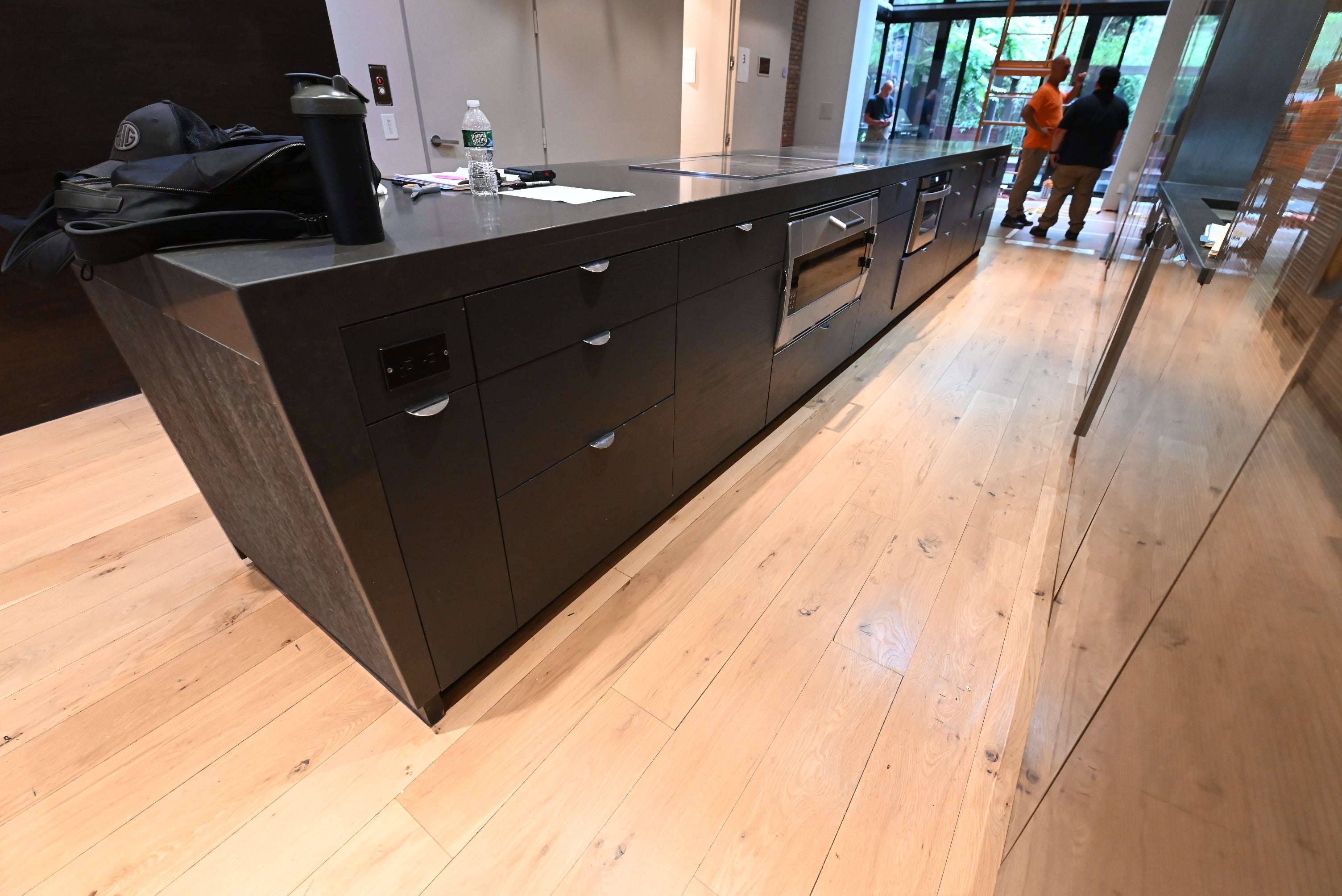 "The Stryker" Industrial Modern Kitchen with Island & Gaggenau Appliances