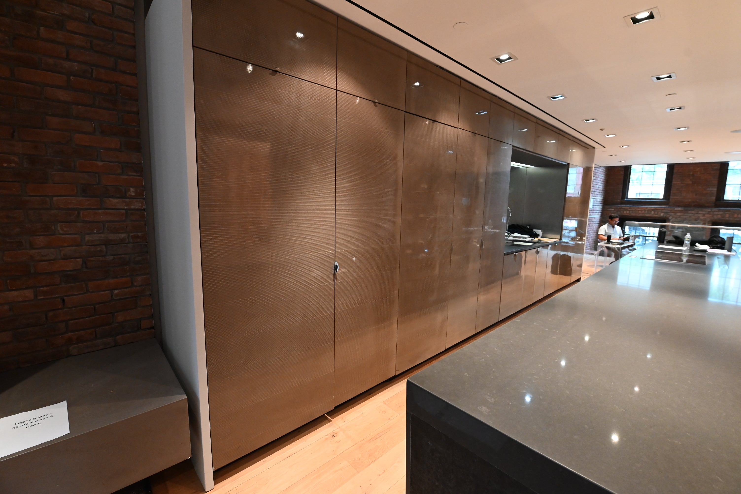 "The Stryker" Industrial Modern Kitchen with Island & Gaggenau Appliances