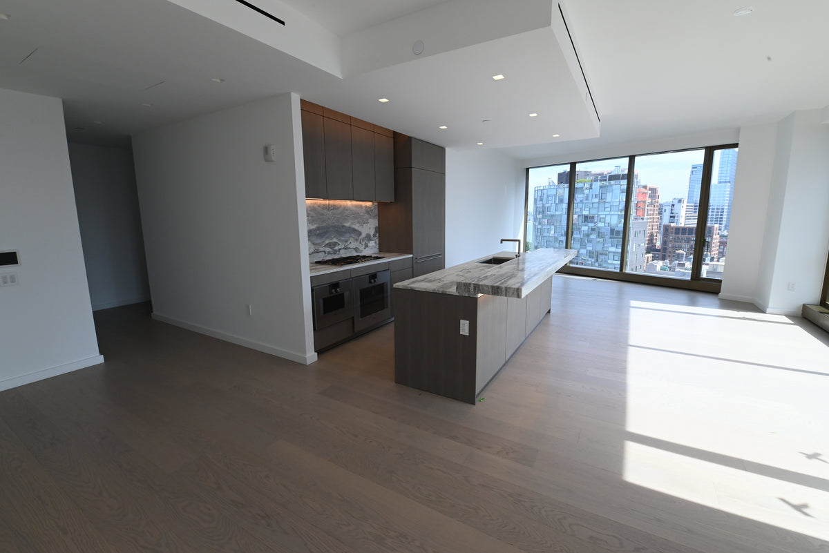 "The Tribeca" Modern Kitchen with Island & Gaggenau Appliances