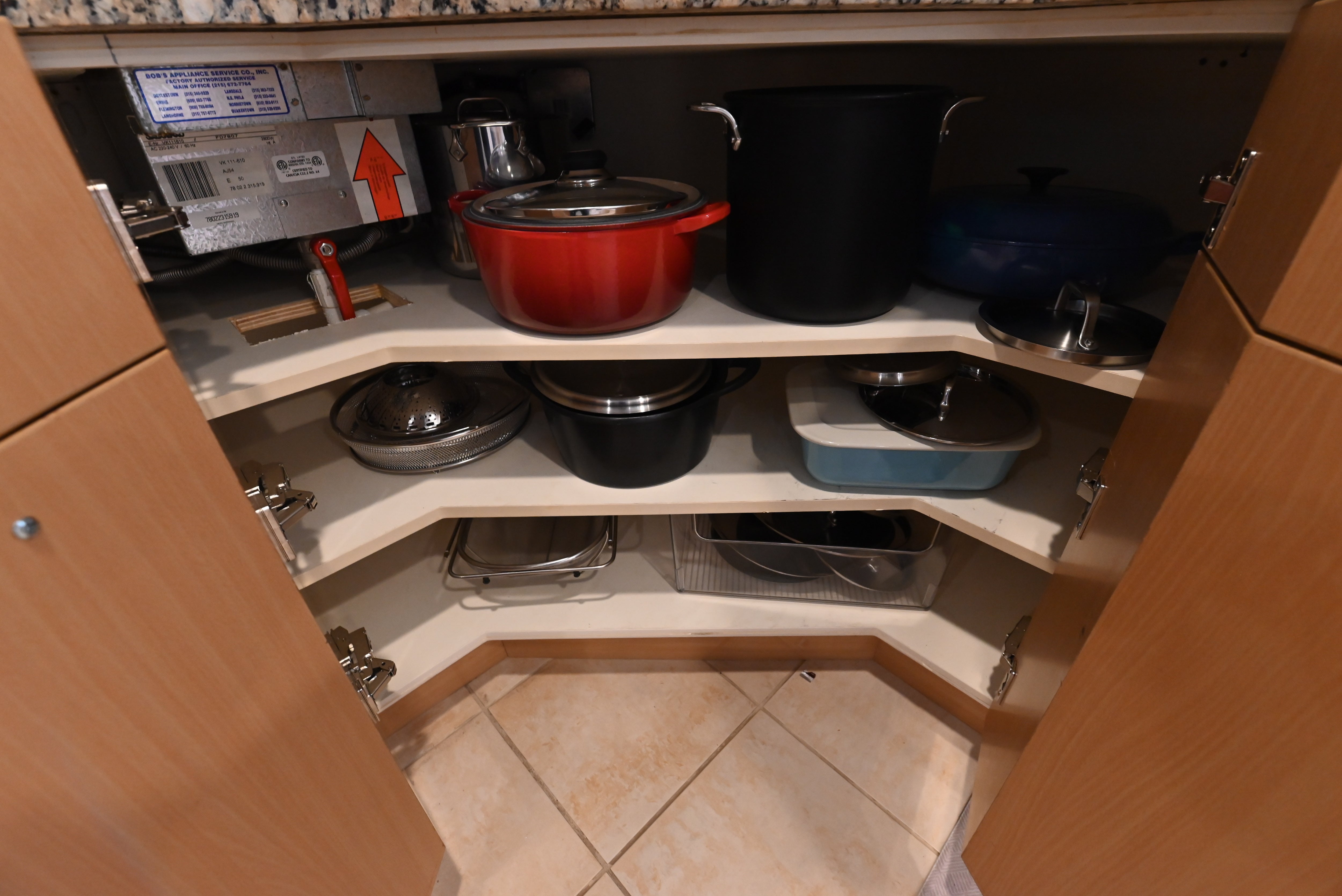 "The Copenhagen" Modern Light Oak Kitchen with Island & 48" Sub-Zero Refrigerator