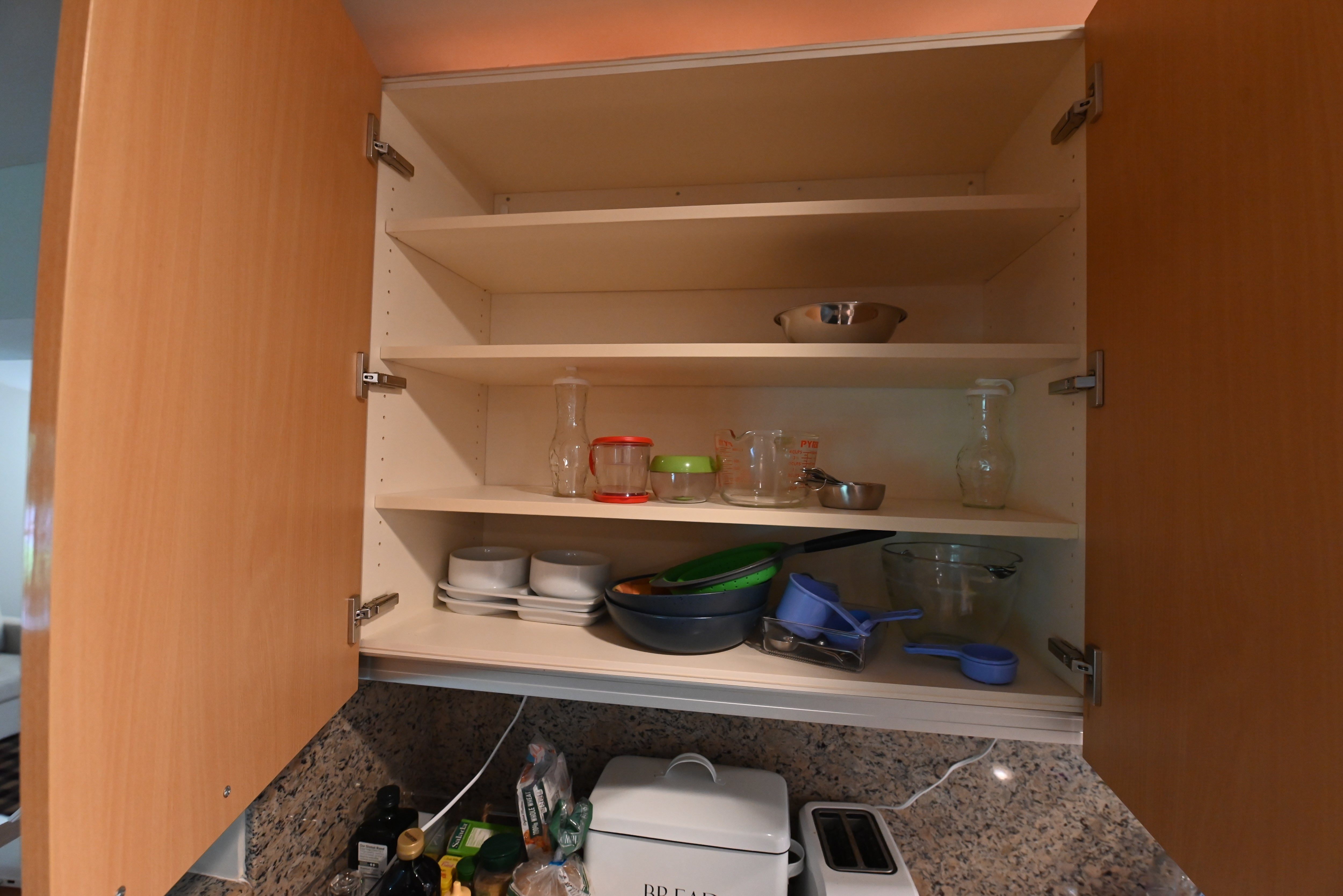 "The Copenhagen" Modern Light Oak Kitchen with Island & 48" Sub-Zero Refrigerator