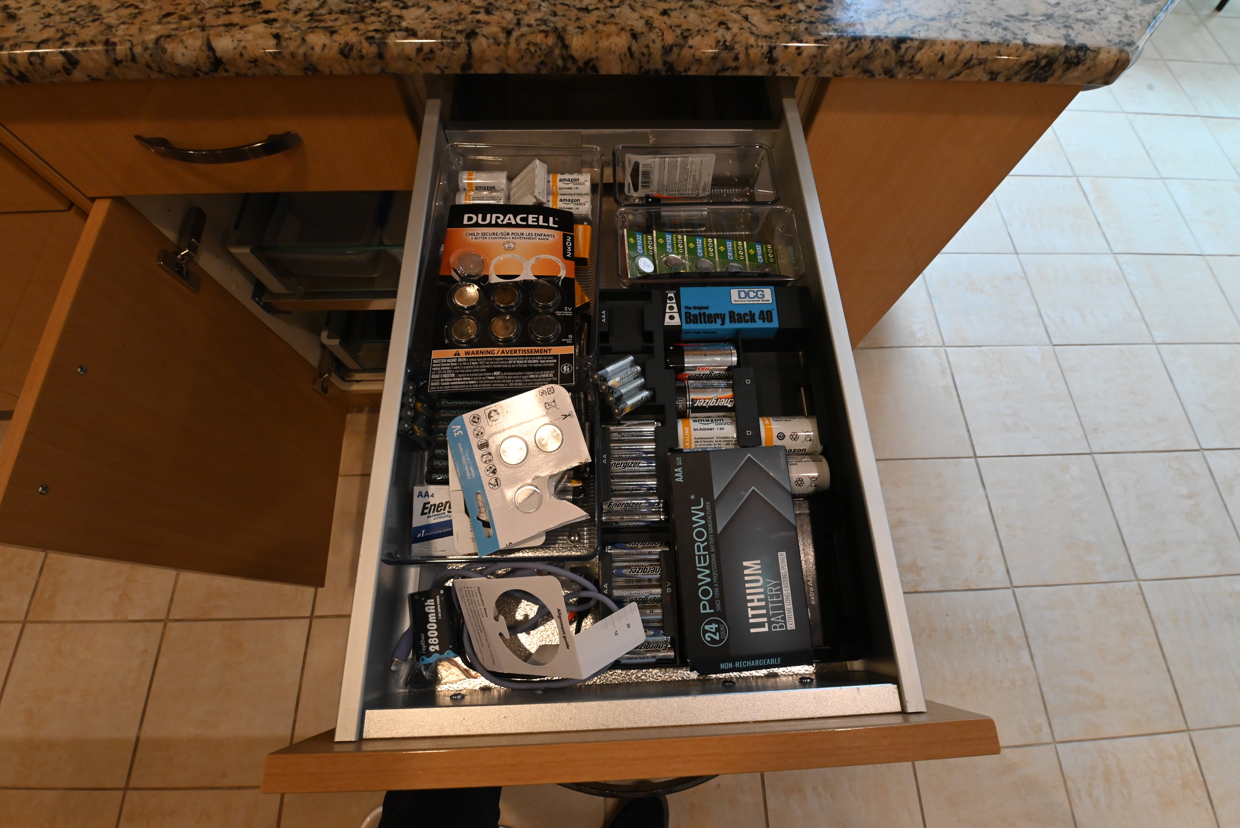 "The Copenhagen" Modern Light Oak Kitchen with Island & 48" Sub-Zero Refrigerator