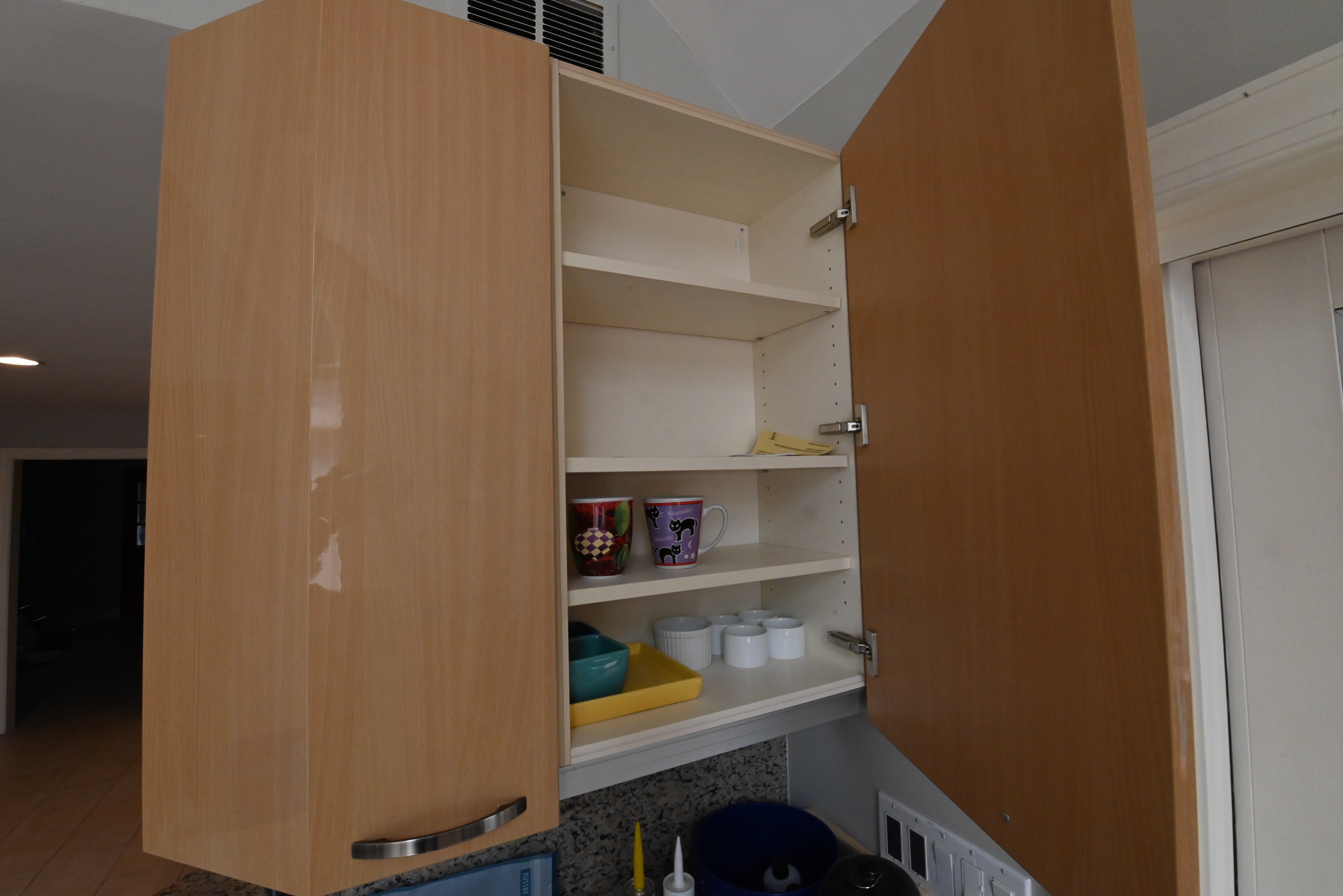 "The Copenhagen" Modern Light Oak Kitchen with Island & 48" Sub-Zero Refrigerator