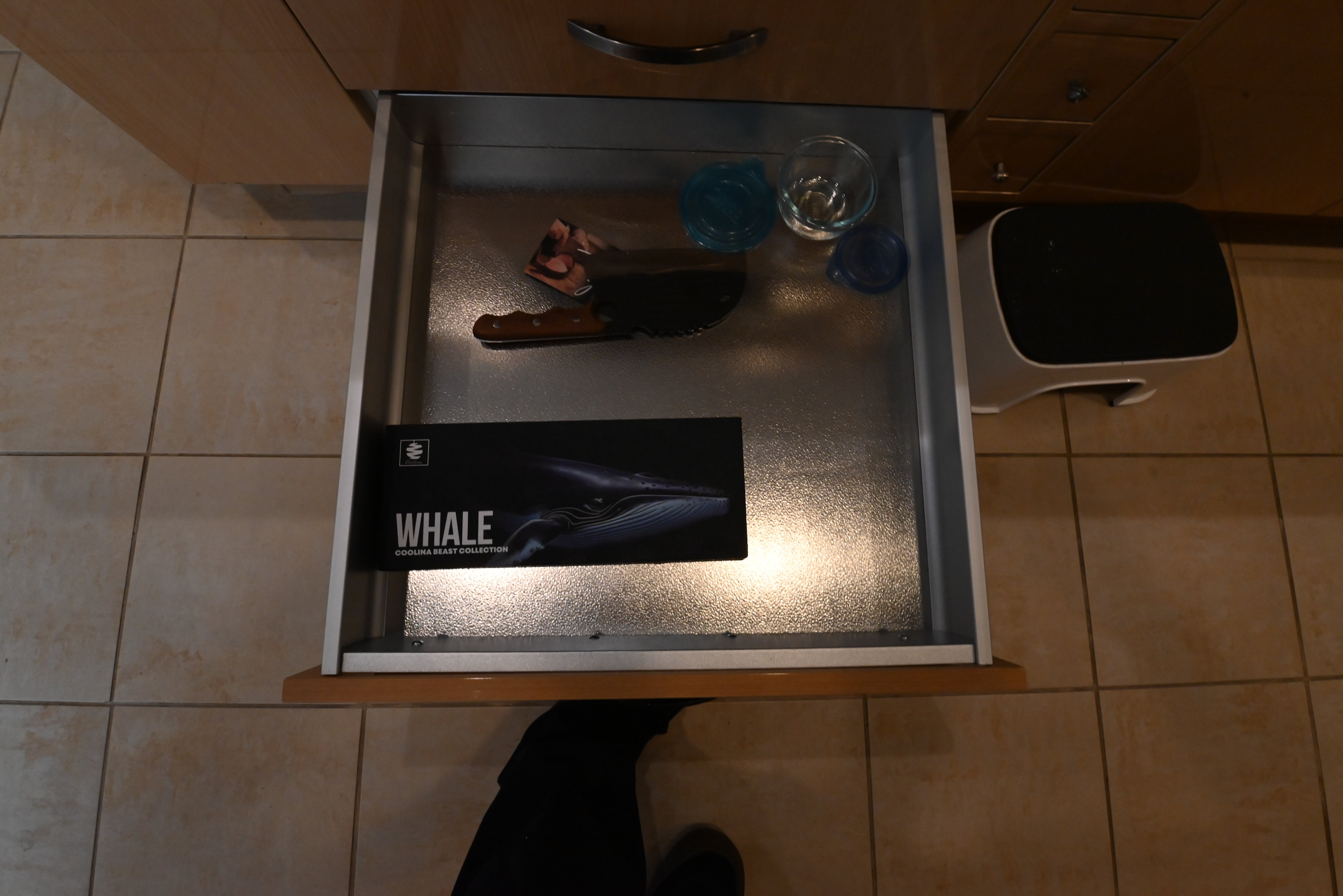 "The Copenhagen" Modern Light Oak Kitchen with Island & 48" Sub-Zero Refrigerator