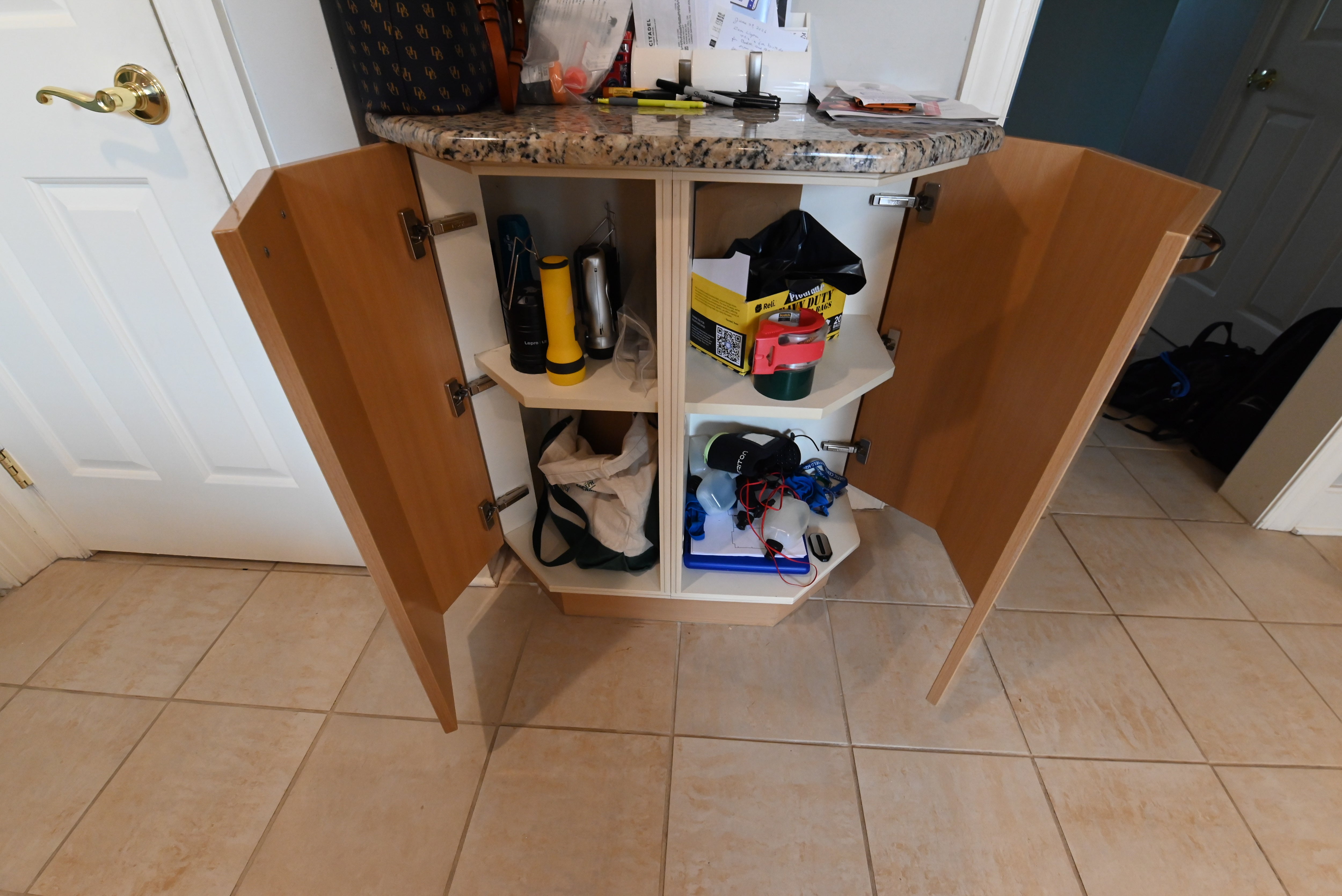"The Copenhagen" Modern Light Oak Kitchen with Island & 48" Sub-Zero Refrigerator