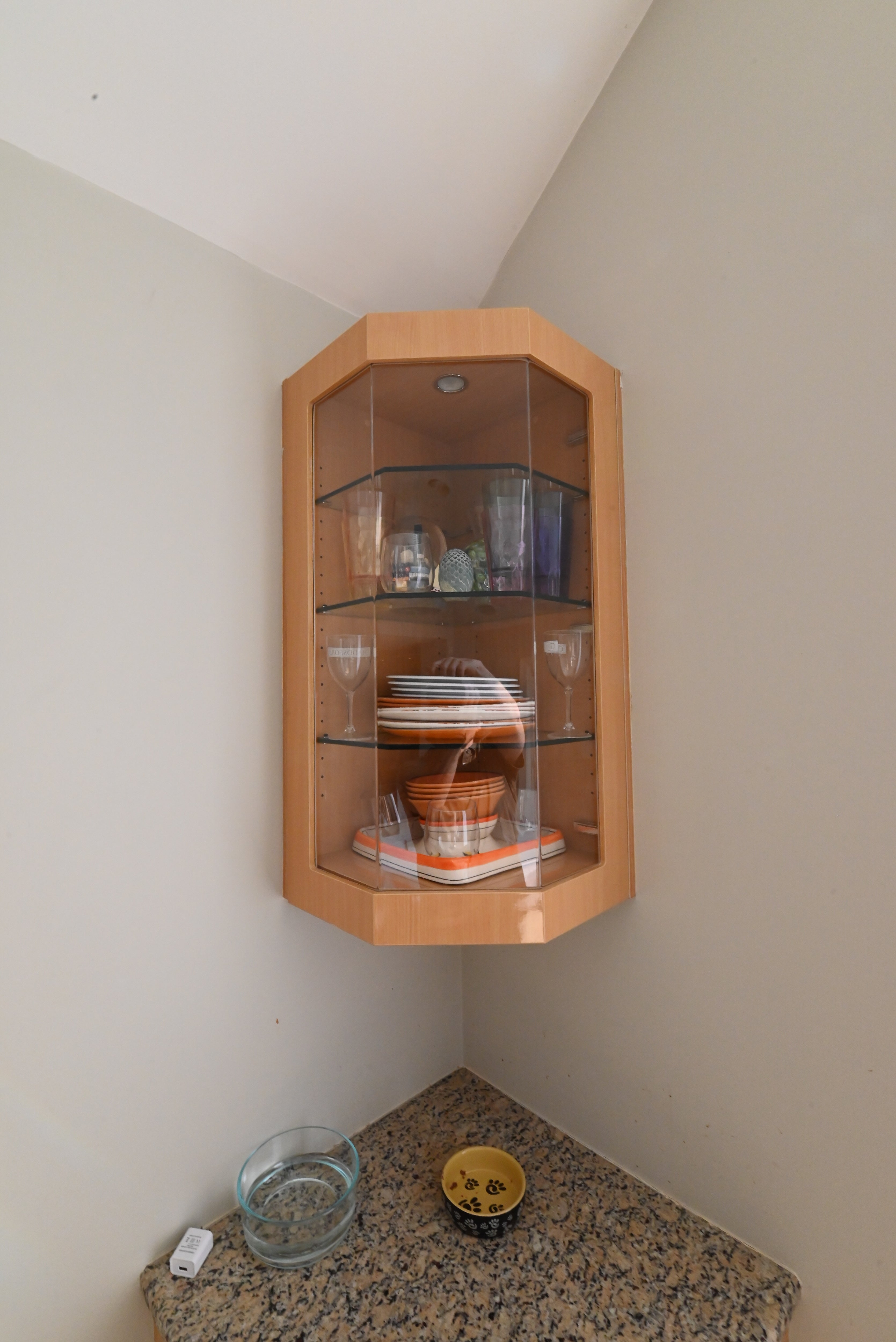 "The Copenhagen" Modern Light Oak Kitchen with Island & 48" Sub-Zero Refrigerator