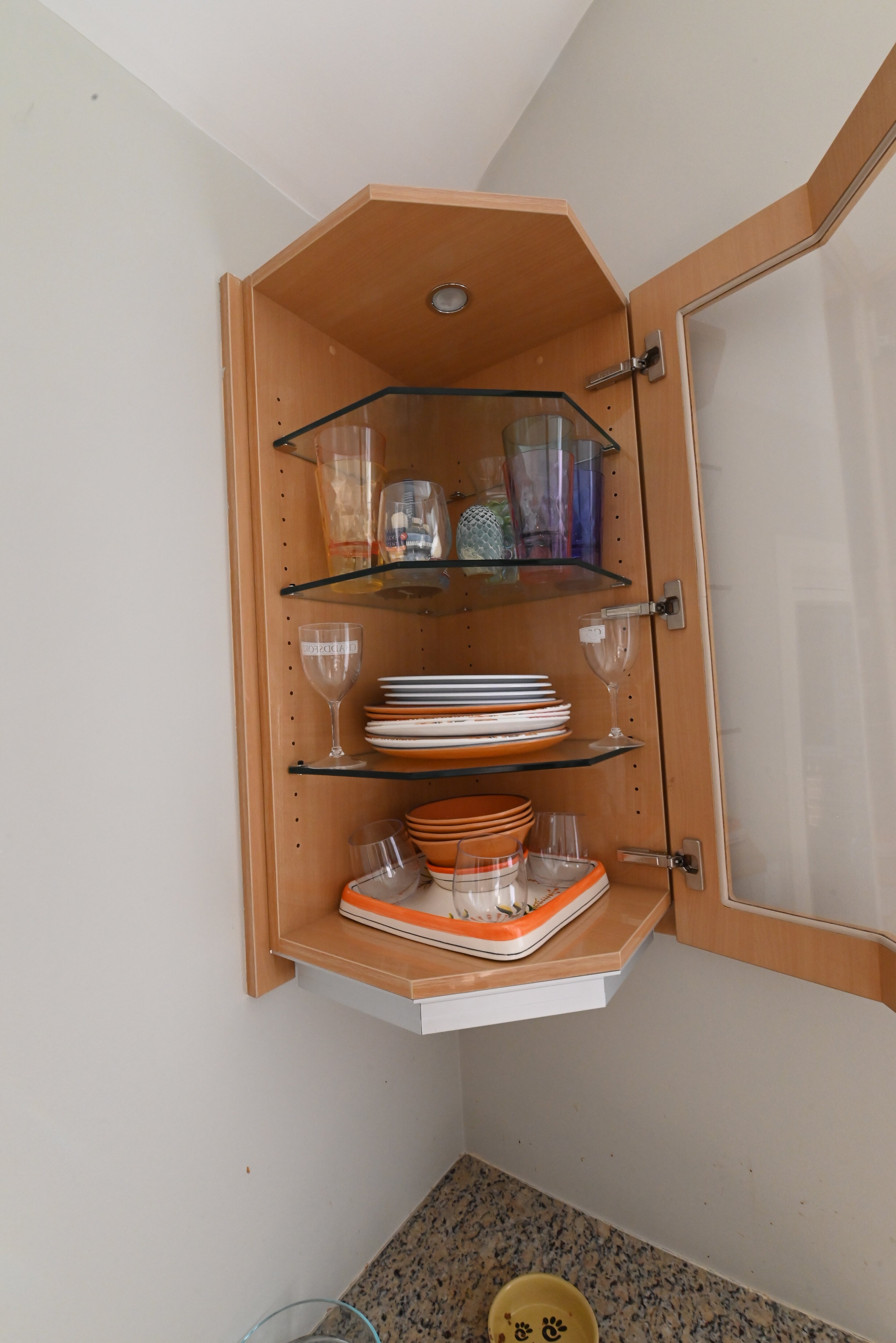 "The Copenhagen" Modern Light Oak Kitchen with Island & 48" Sub-Zero Refrigerator